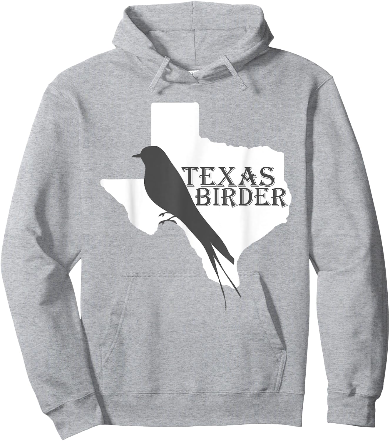 Texas Birder shirt for Birdwatcher or Birder Hoodie - Hoodie | Ash