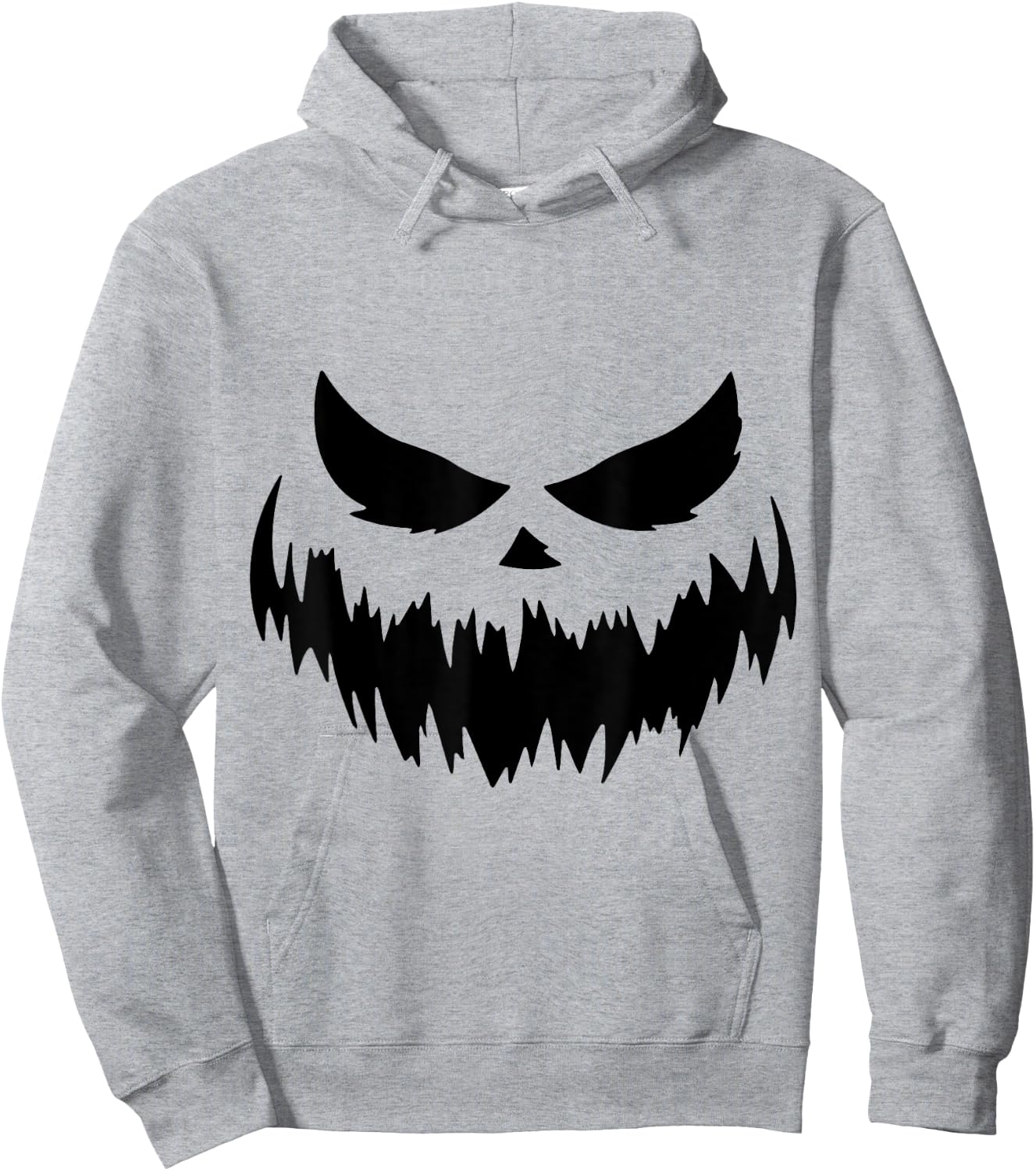 Pumpkin Jack O Lantern Face Jackolantern Hoodie - Hoodie | Ash