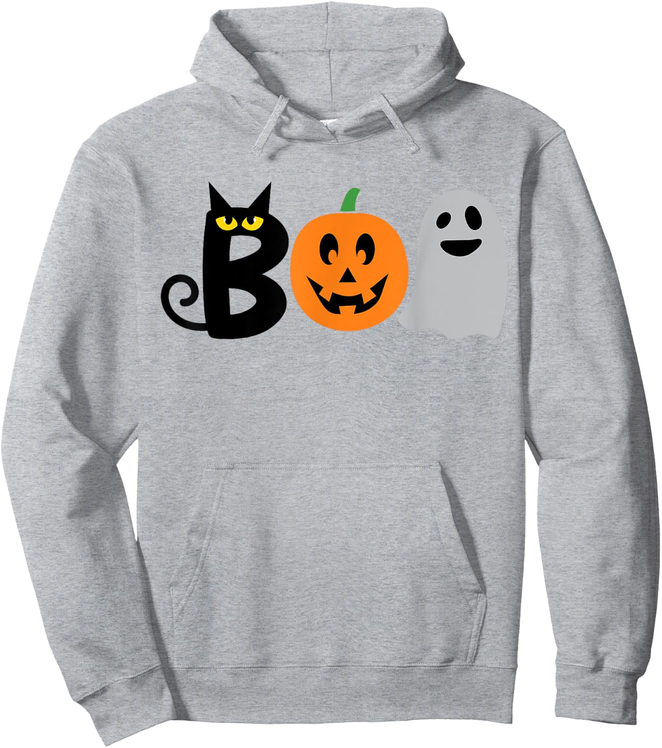 Funny Halloween Shirt. BOO Pumpkins Boys Girls Kids Costume Hoodie - Hoodie | Ash