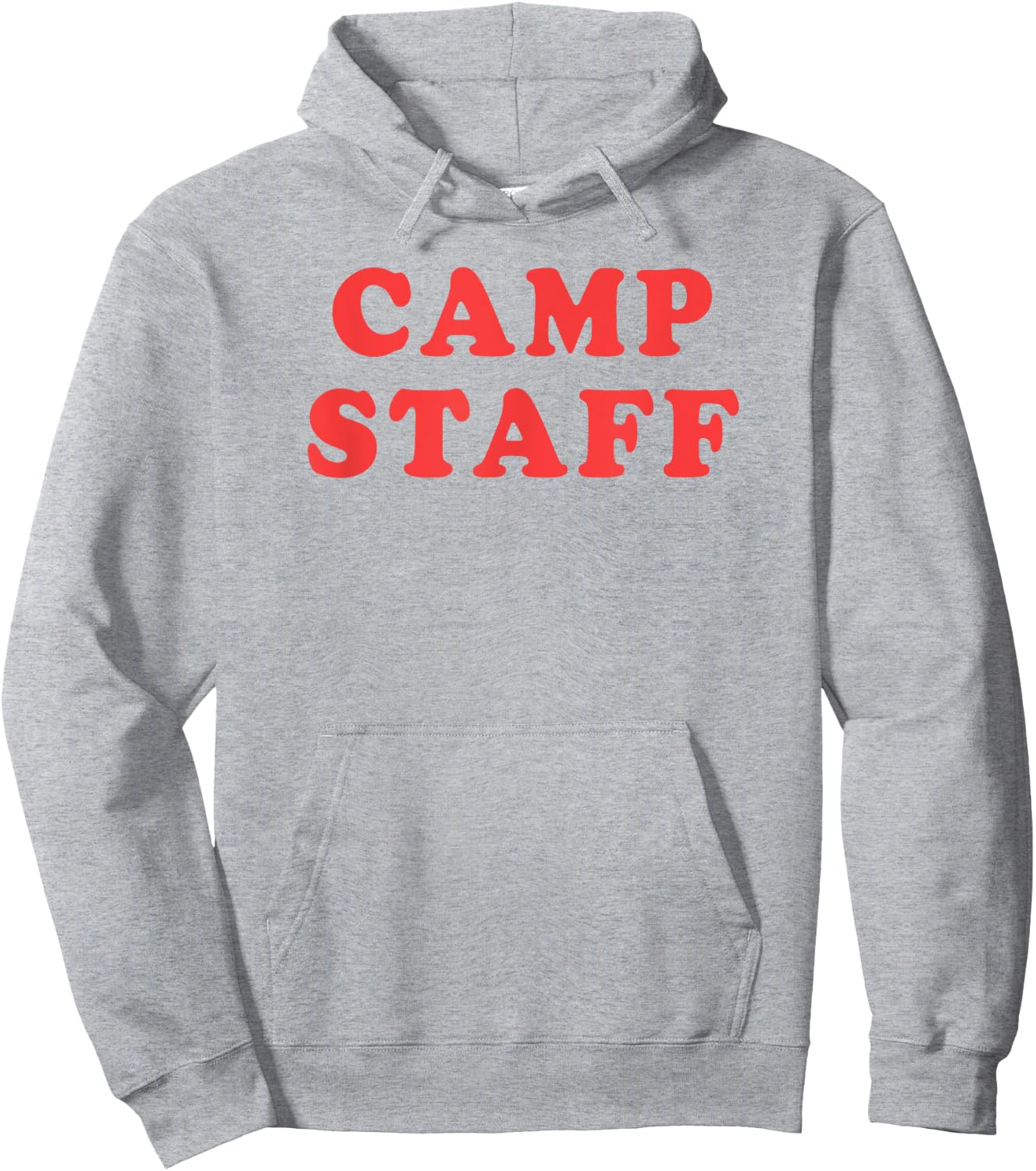 Trendy Camp Staff Team Member Hoodie - Hoodie | Ash