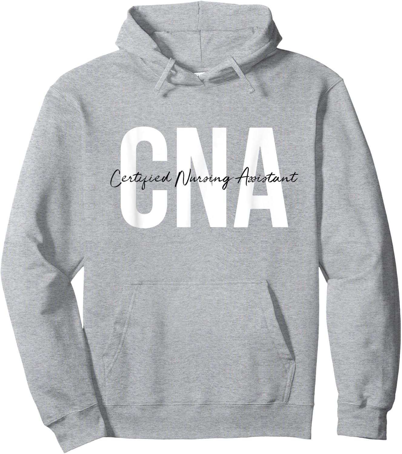CNA Certified Nursing Assistant Medical Hoodie - Hoodie | Ash