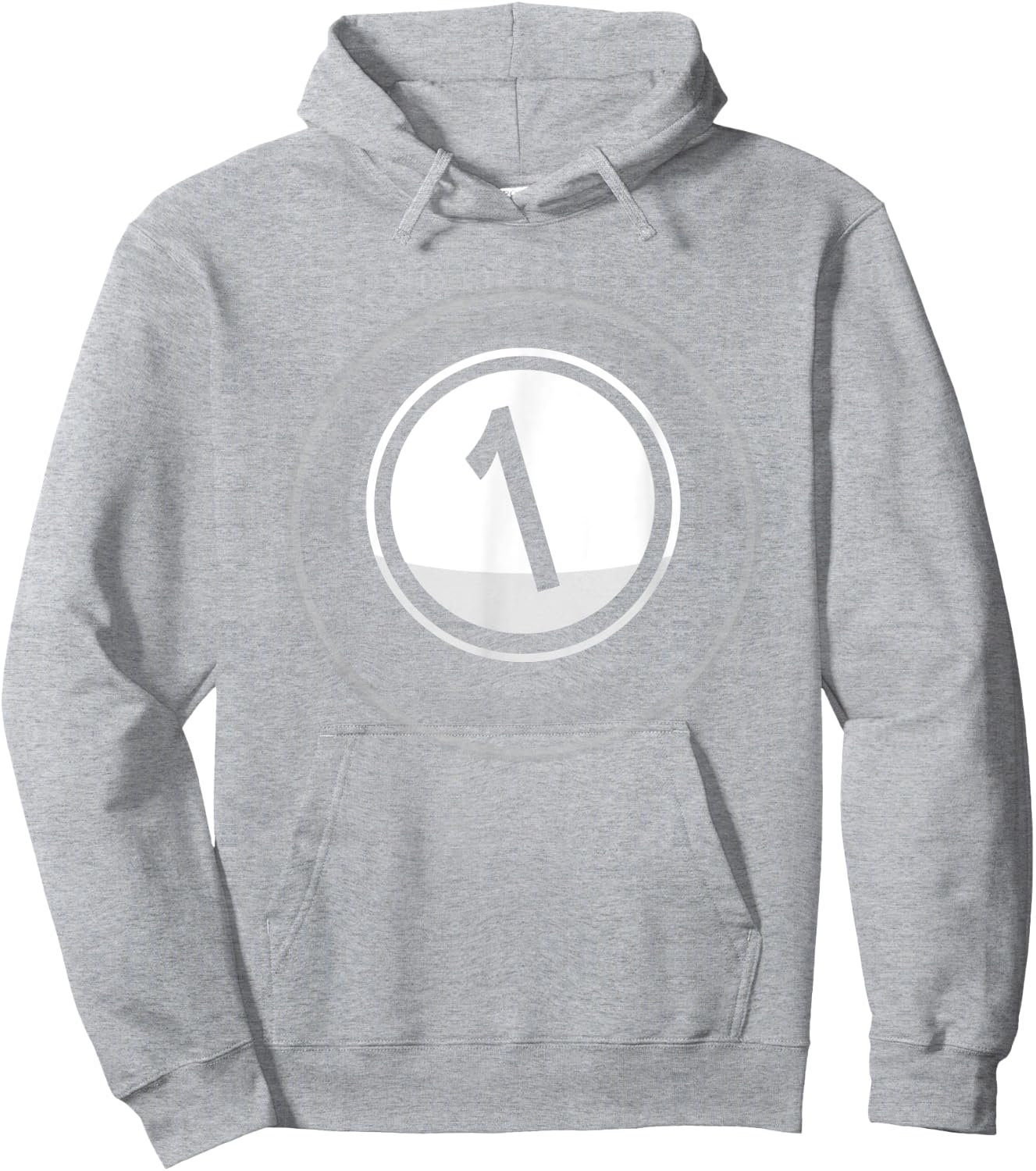 Matching Halloween Costume Set Billiard Balls 1 Ball Hoodie - Hoodie | Ash