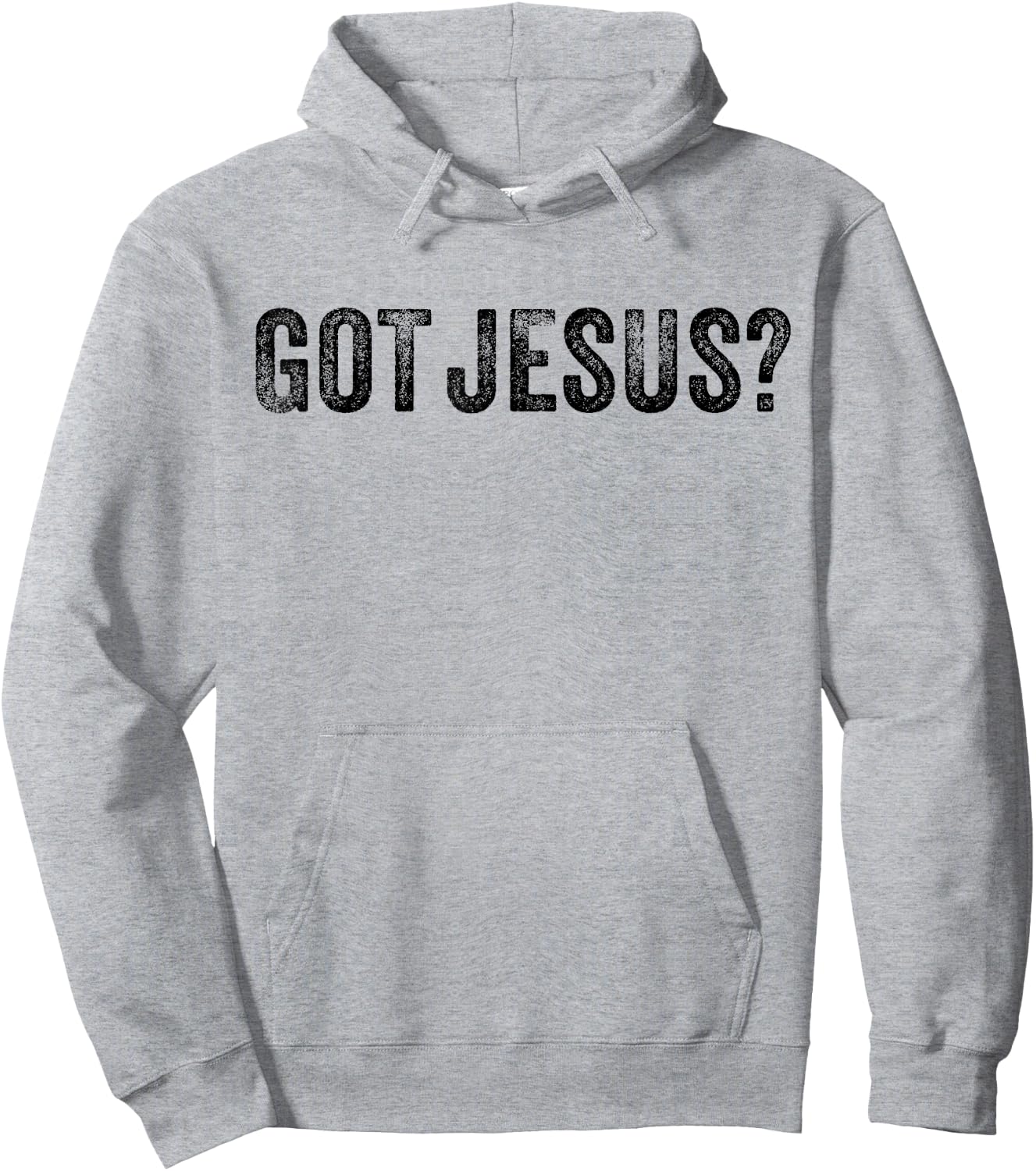 Got Jesus? Religion Church Christian Bible Saying Vintage Hoodie - Hoodie | Ash