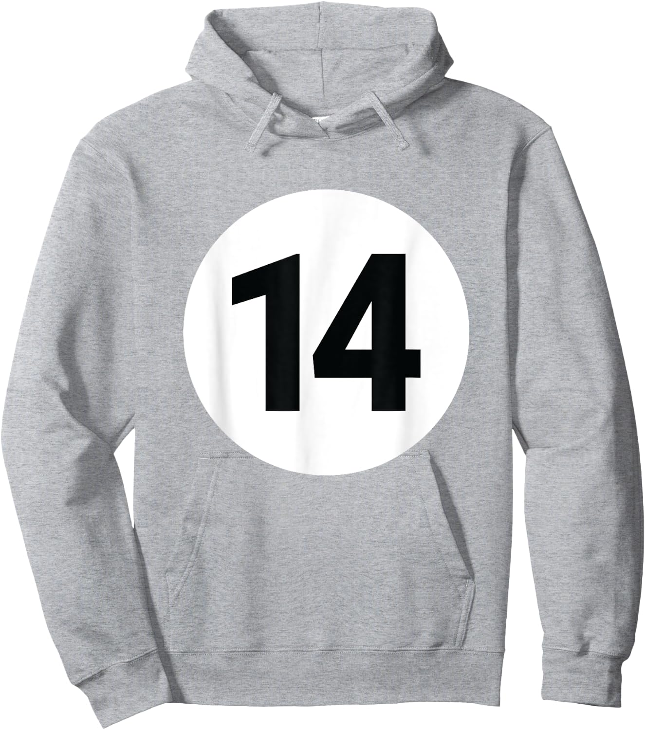 8 Pool Ball 14 Billiards Costume Halloween Group Matching Hoodie - Hoodie | Ash