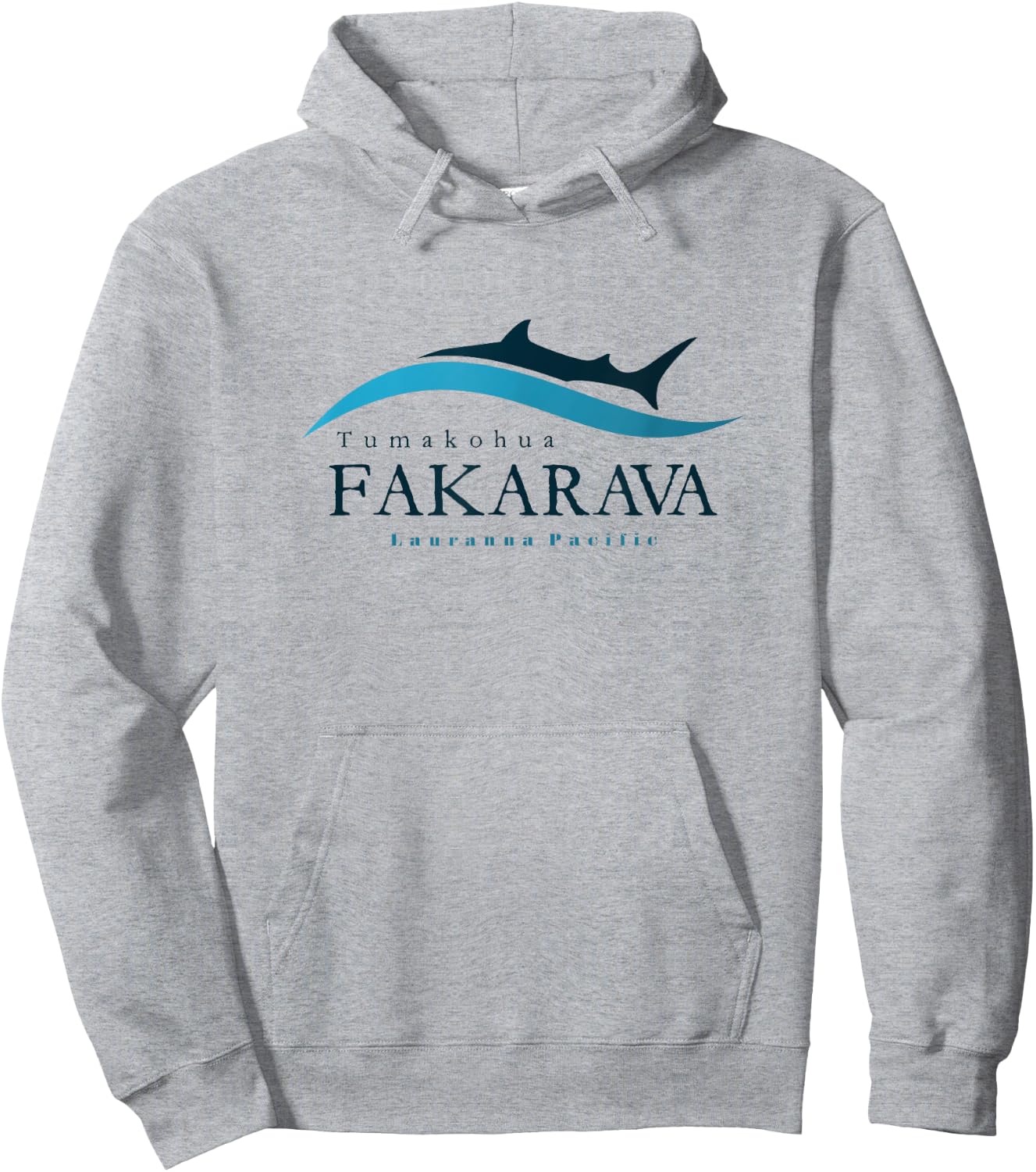 Fakarava Tumakohua Shark, Scuba Diving, Wall of Sharks Hoodie - Hoodie | Ash