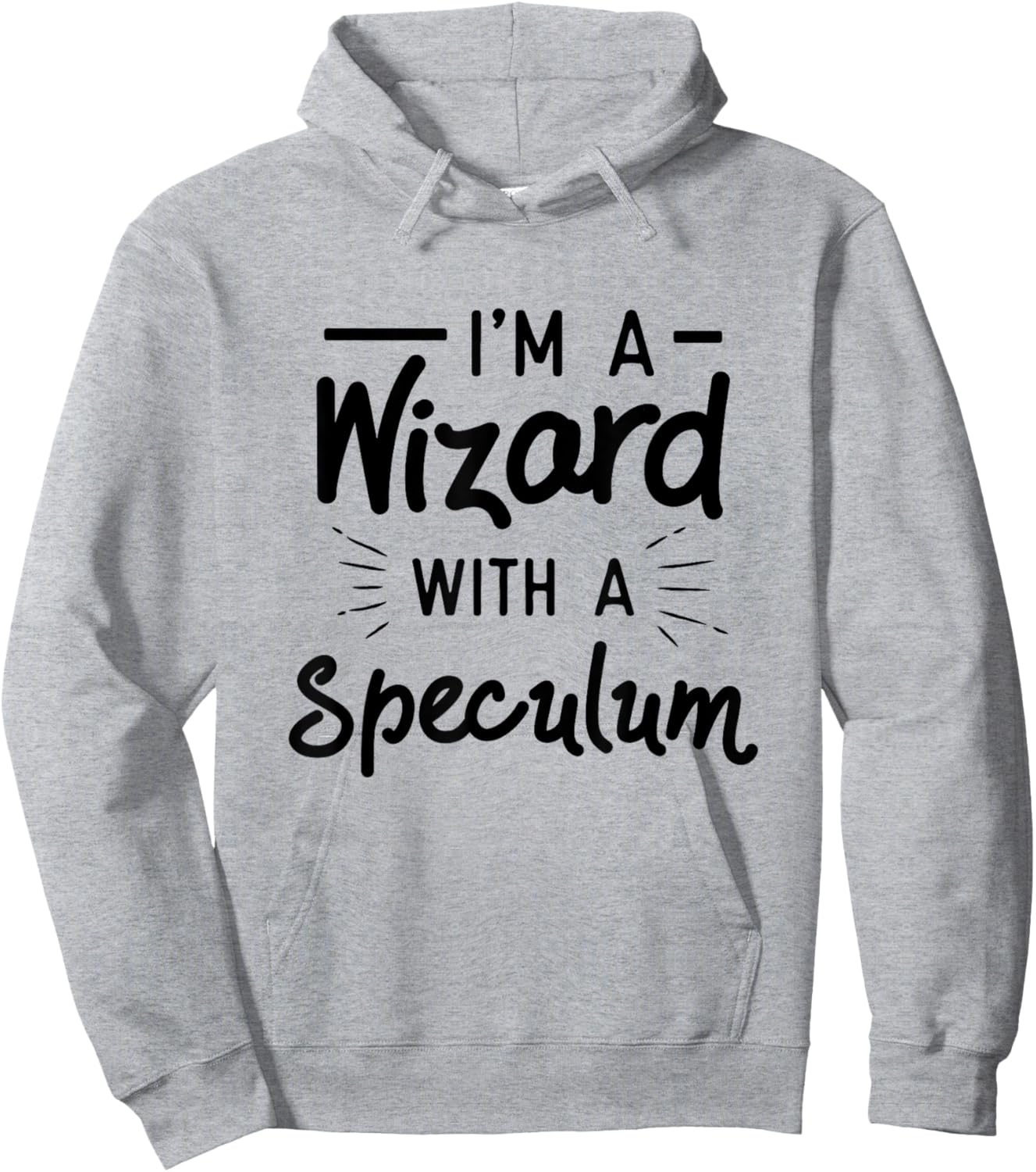 OB GYN Gynecologist Gynecology - Wizard With A Speculum Hoodie - Hoodie | Ash