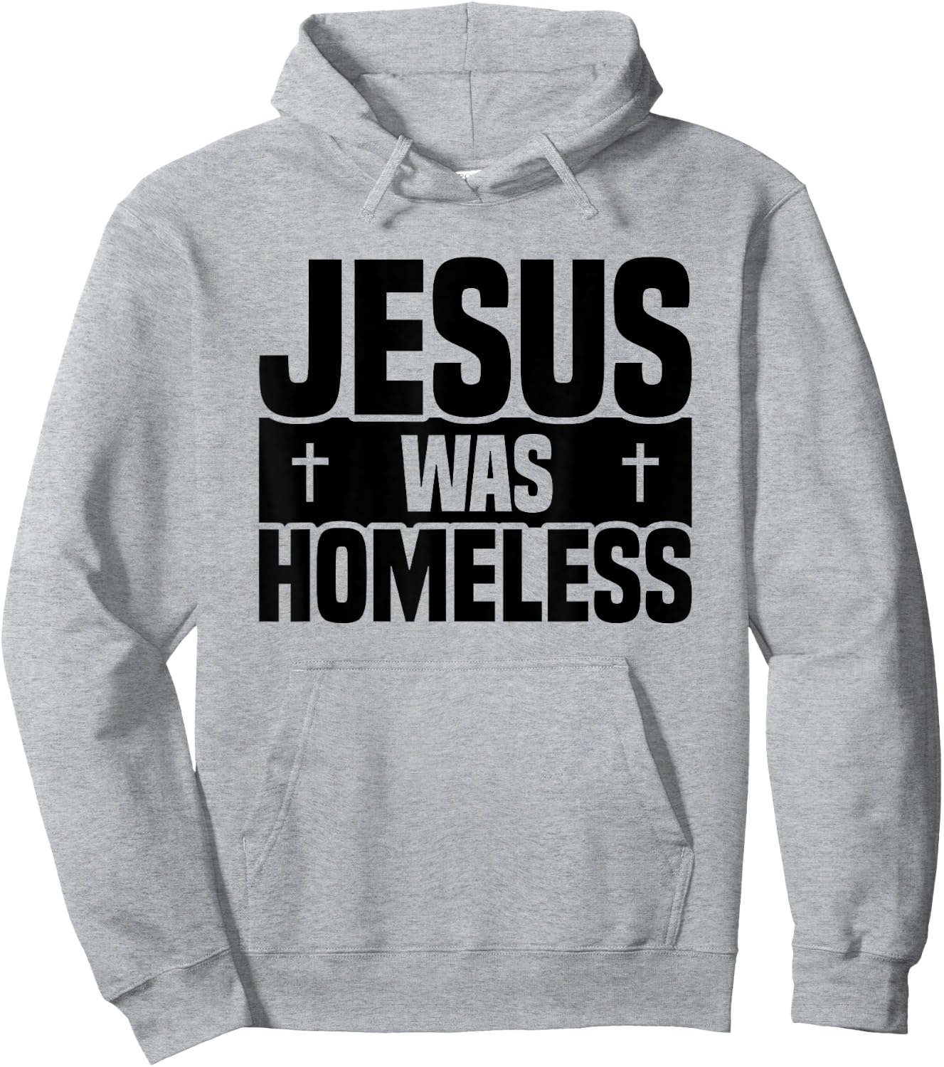 Jesus Was Homeless Hoodie - Hoodie | Ash