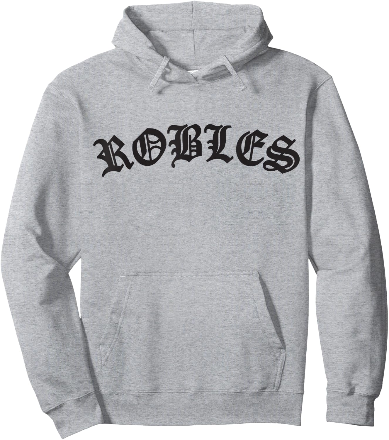 ROBLES Arched White Hoodie - Hoodie | Ash