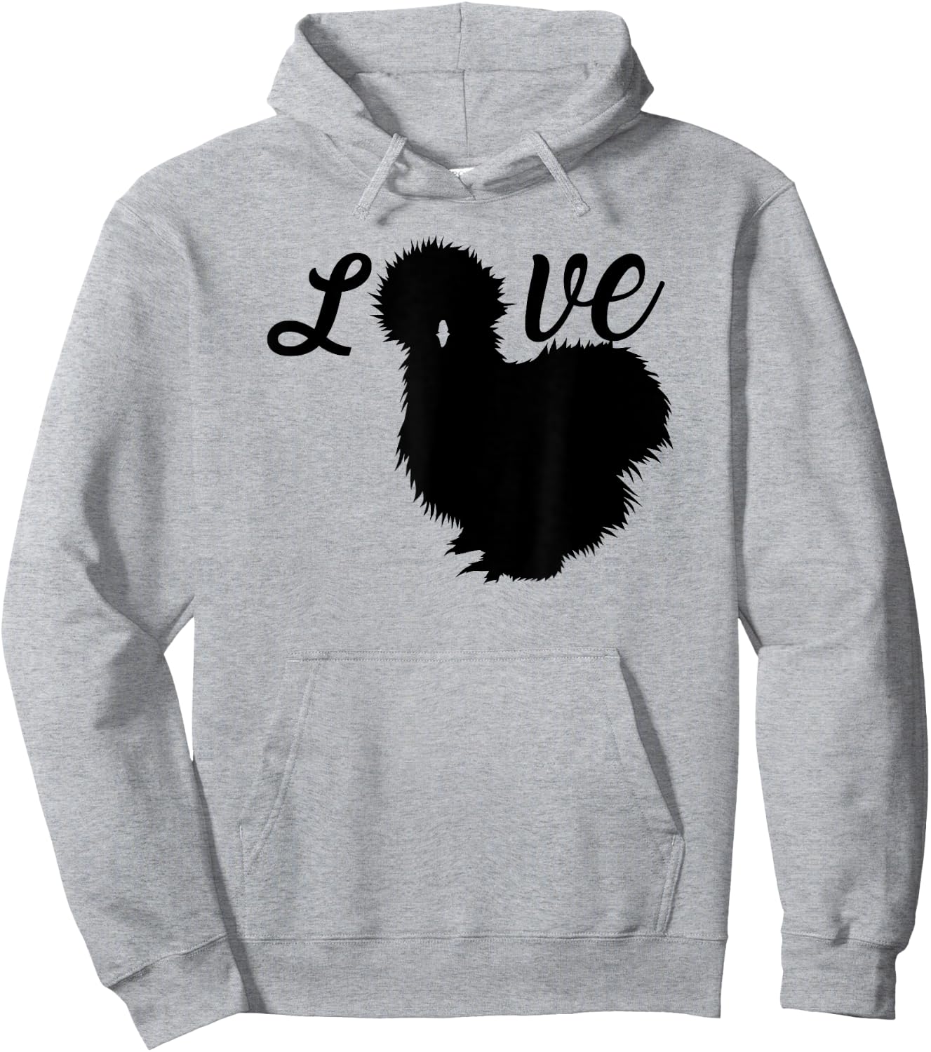 Silk Chicken, Silk Chicken, Silkie, Chicken, Whisperer Hoodie - Hoodie | Ash