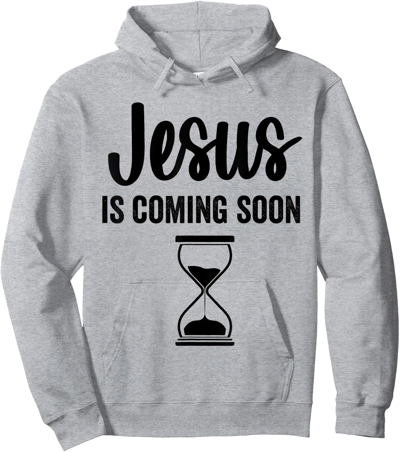 Just Here For The Boos Jesus Is Coming Soon Countdown Christian Religious Faith Hoodie - Hoodie | Ash