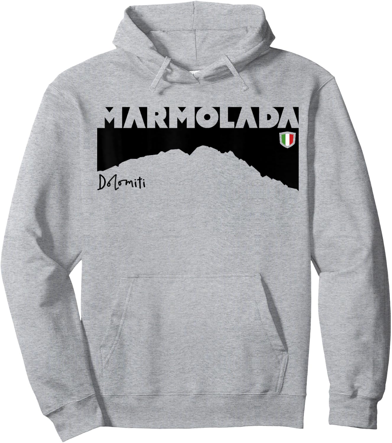 Mount Marmolada Dolomites Hike Hiking Gifts South Tyrol Hoodie - Hoodie | Ash