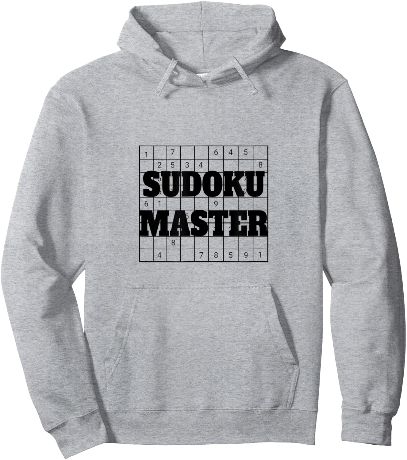 Sudoku Master for Seniors Puzzle Game Professional Player Hoodie - Hoodie | Ash