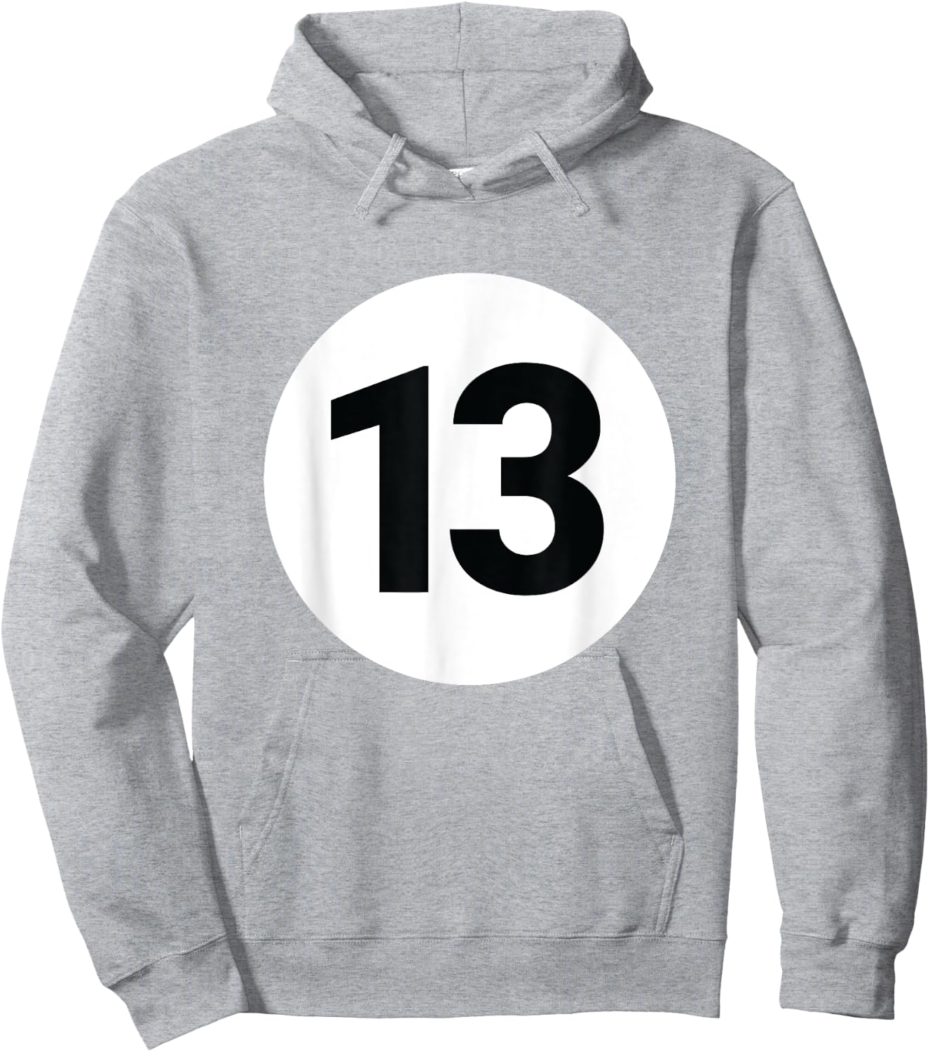 8 Pool Ball 13 Billiards Costume Halloween Group Matching Hoodie - Hoodie | Ash