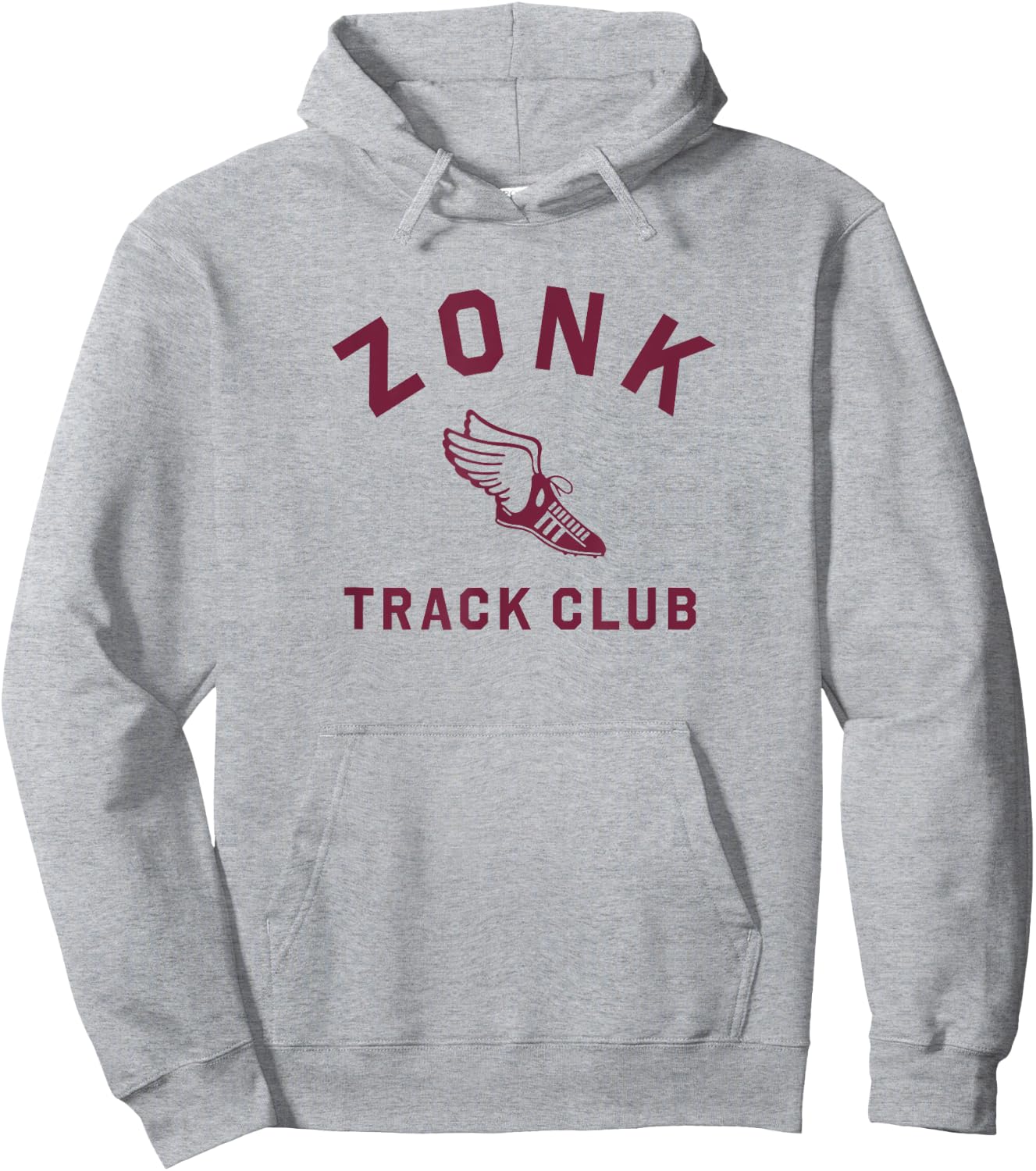 Inkfidel | Zonk Track Club Hoodie - Hoodie | Ash