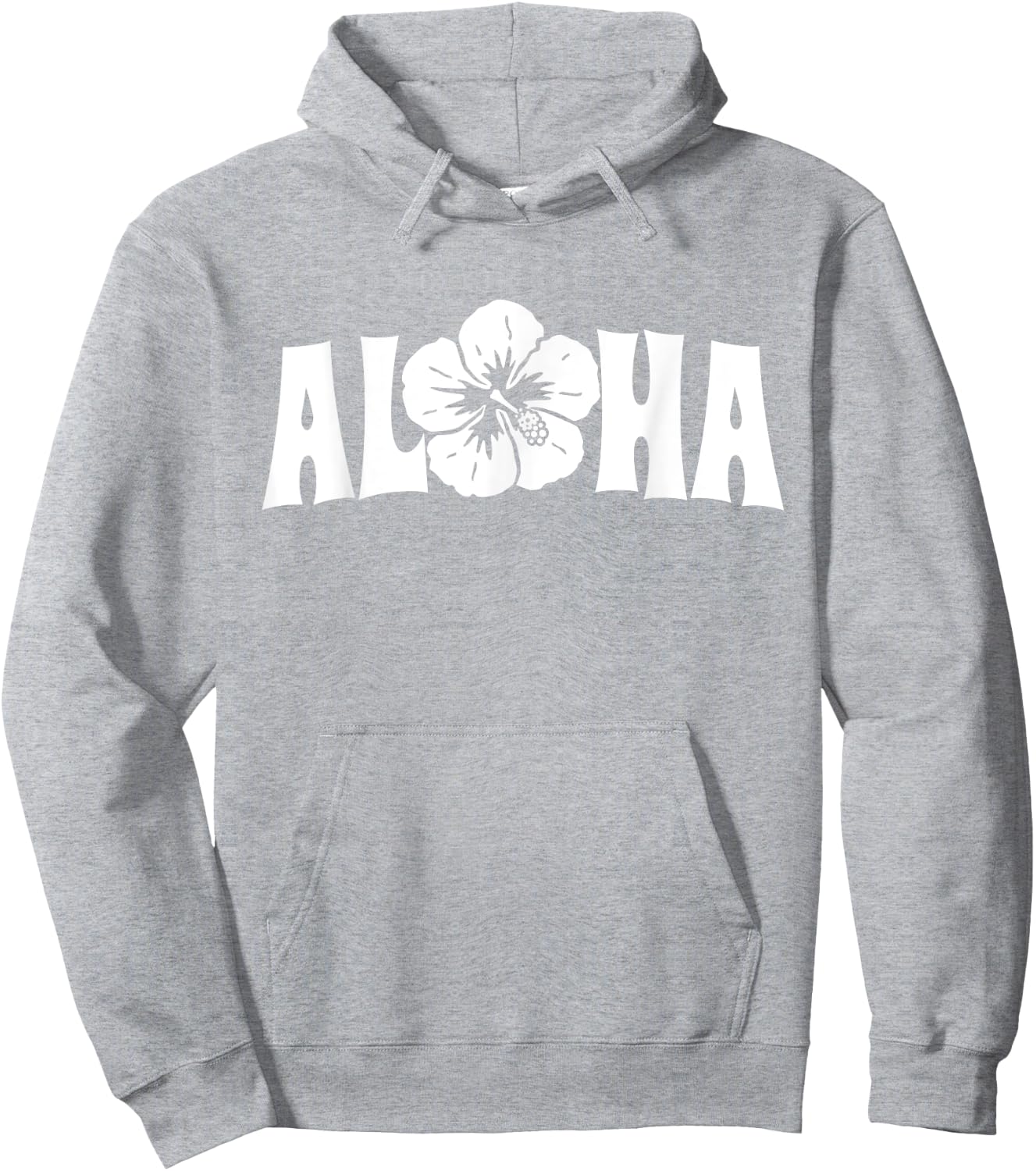 Aloha Hawaii Trip Summer Vacation Girls Women Flower Beach Hoodie - Hoodie | Ash