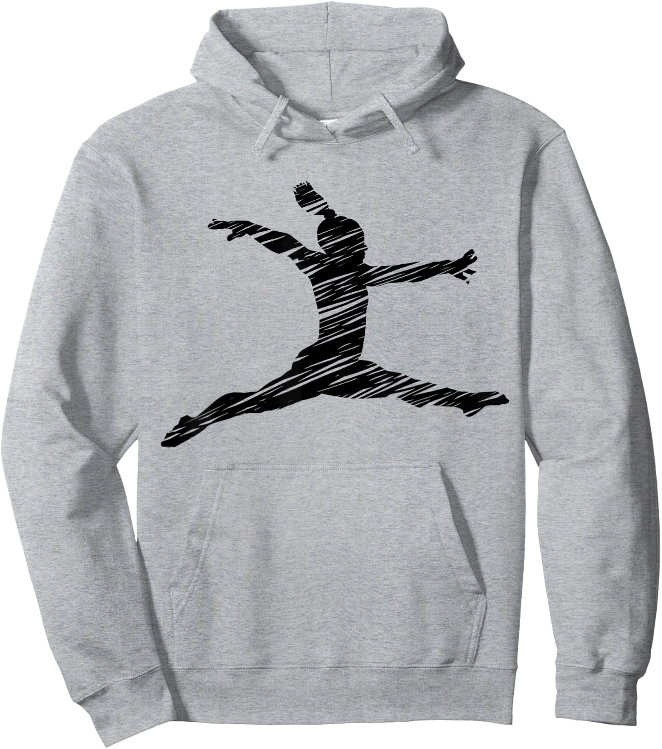 Gift Gymnastics Ladies Retro Gymnastics Motif - Blue, Women's Small Hoodie - Hoodie | Ash