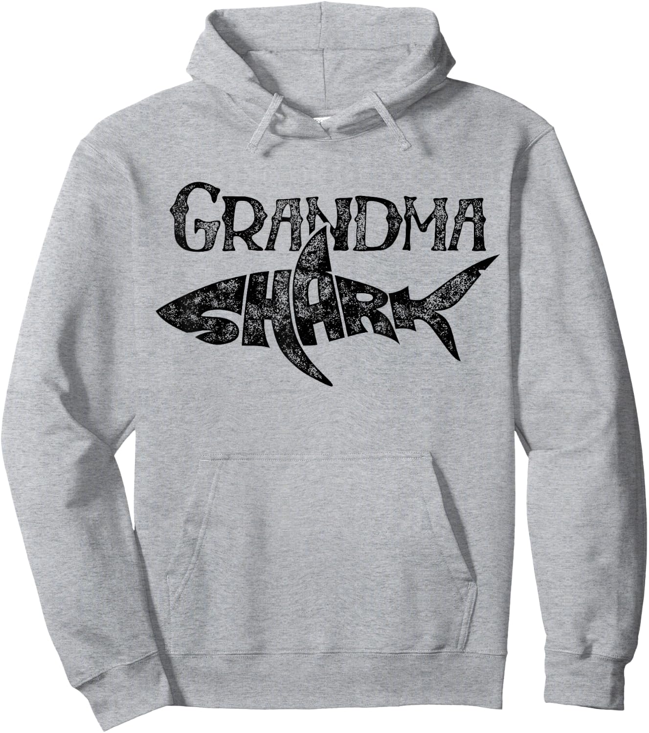Grandma Shark T Shirt Family Matching Women Jawsome Gift Hoodie - Hoodie | Ash