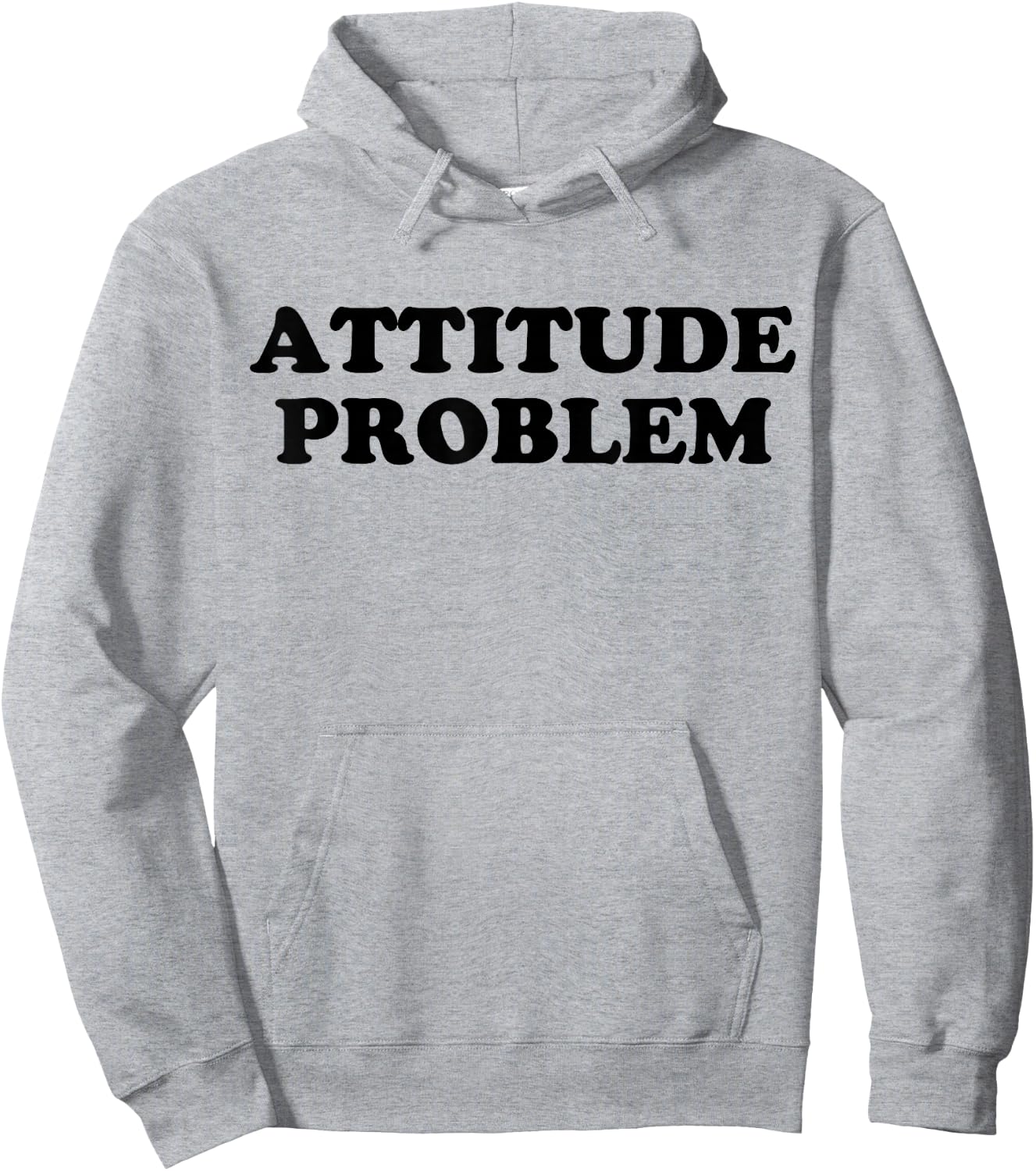 I Heart My Attitude Problem - Funny Matching Couples Hoodie - Hoodie | Ash