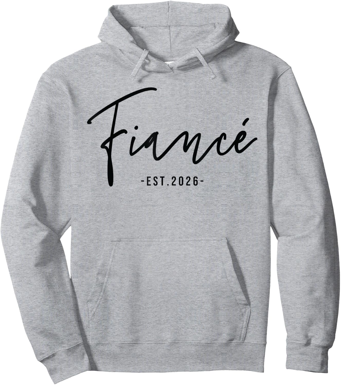 Fiancée Est 2026 Future Wife Engaged Gifts Her Engagement Hoodie - Hoodie | Ash