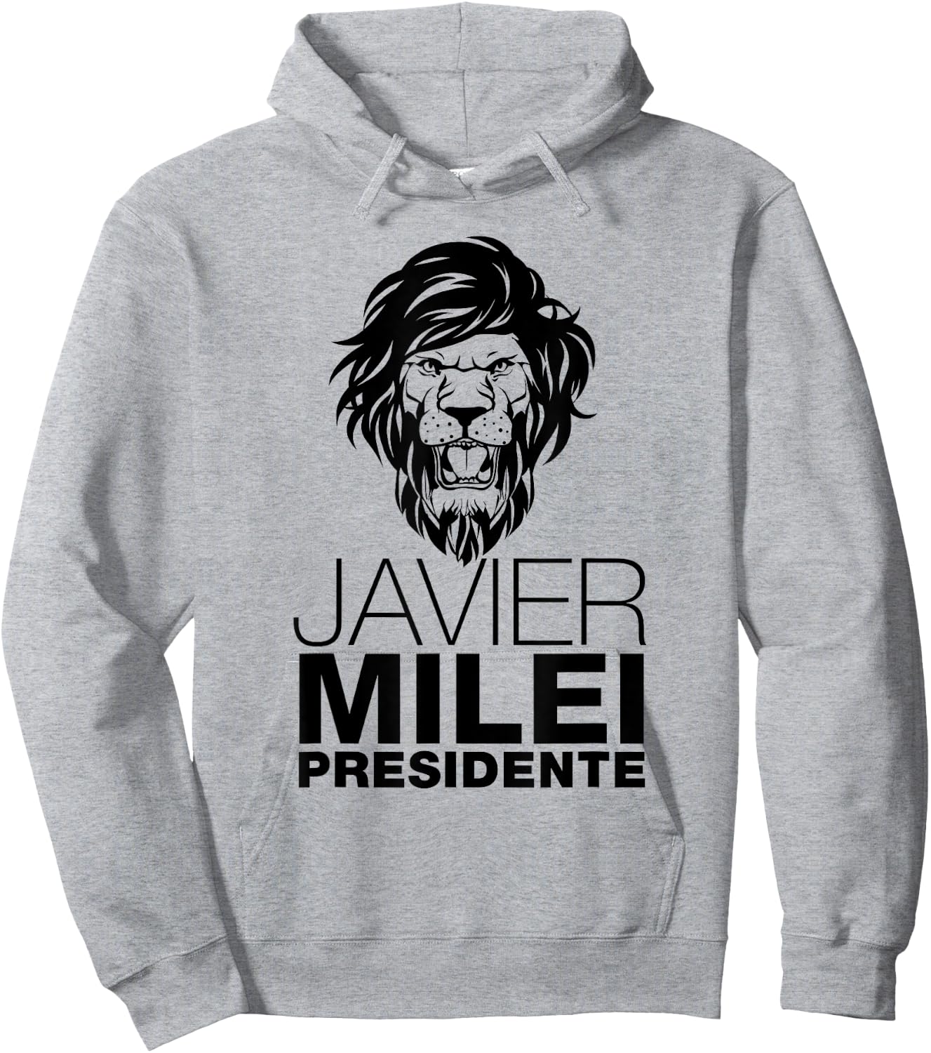 JAVIER MILEI President MILEI Presidente Hoodie - Hoodie | Ash