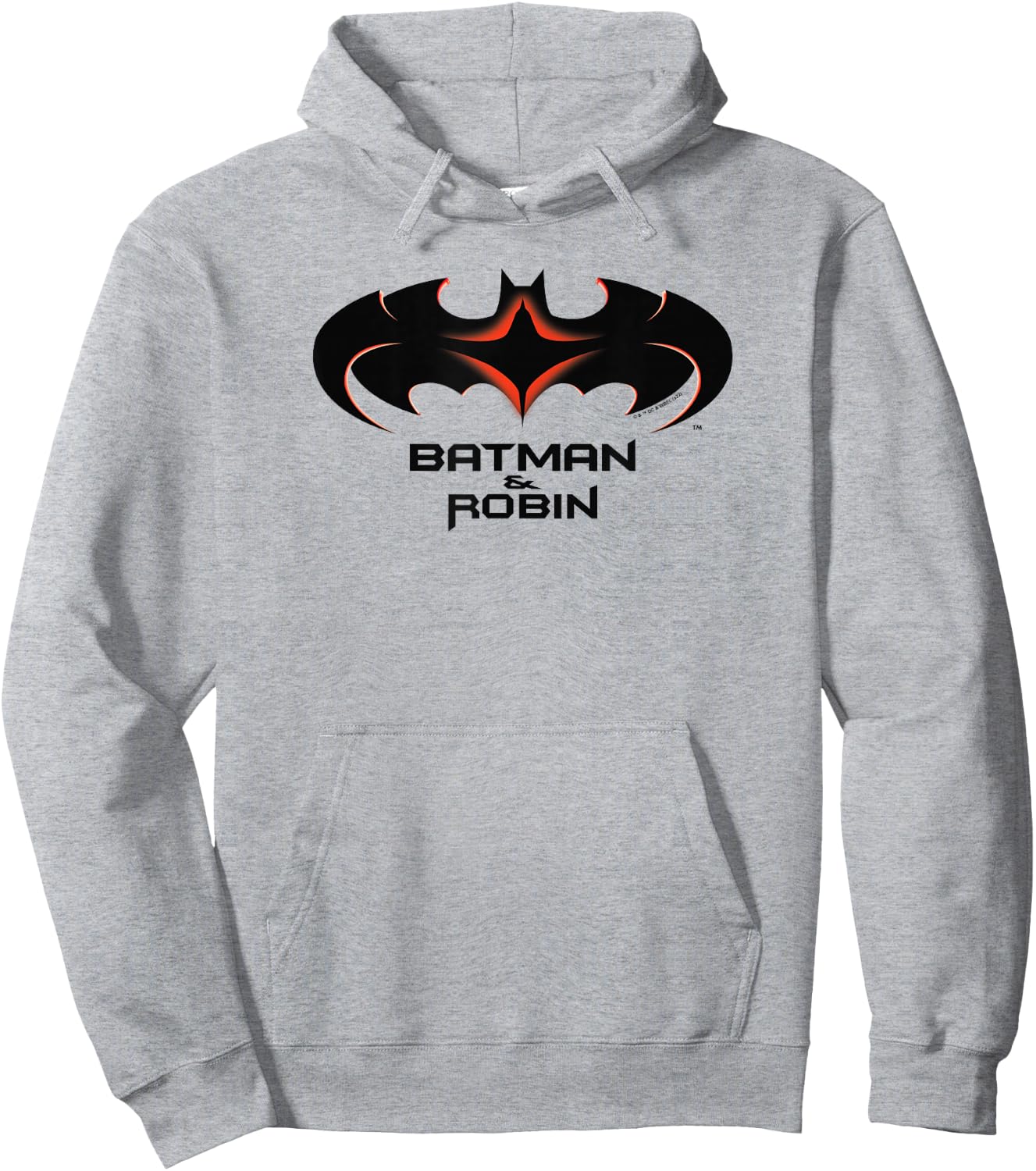 Batman and Robin (1997) Logo and Symbol Hoodie - Hoodie | Ash