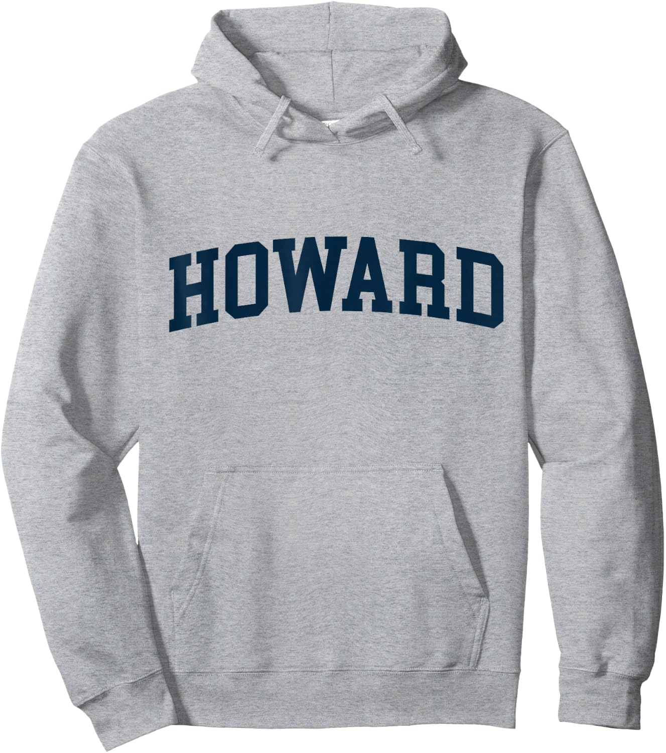 Howard Varsity Style Vintage Hoodie - Hoodie | Ash