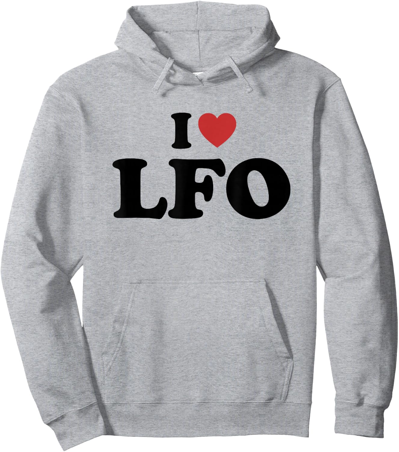 I Love LFO Hoodie - Hoodie | Ash