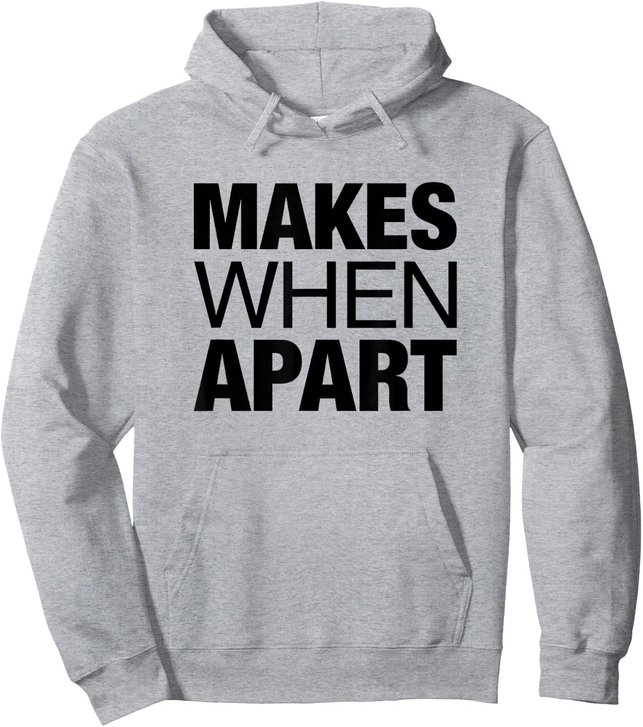 Nothing Makes Sense When We're Apart Cute Couple Matching Hoodie - Hoodie | Ash