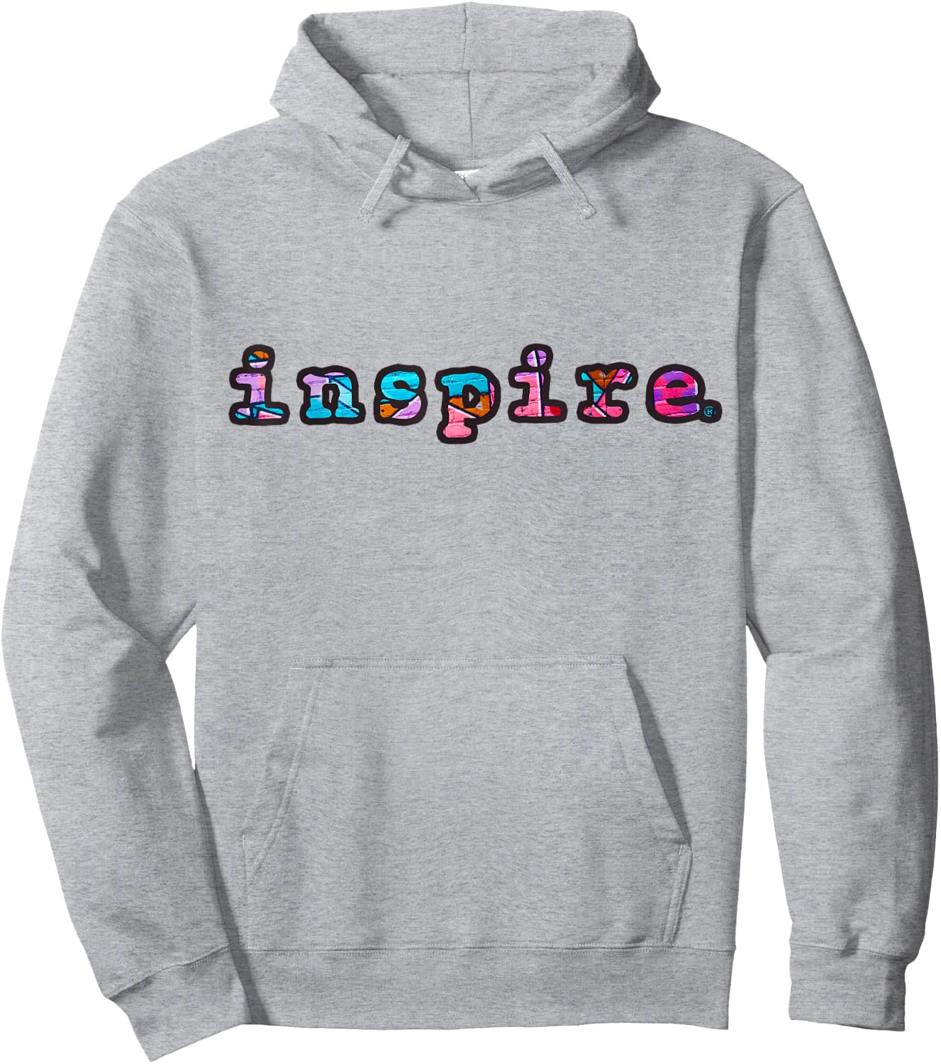 inspire Brand Graffiti Hip Hop Street Wear Gifts Men Women Hoodie - Hoodie | Ash