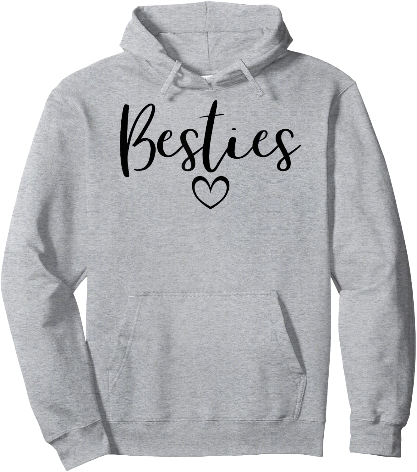 Besties Mom and Me Matching Mother's Day Hoodie - Hoodie | Ash