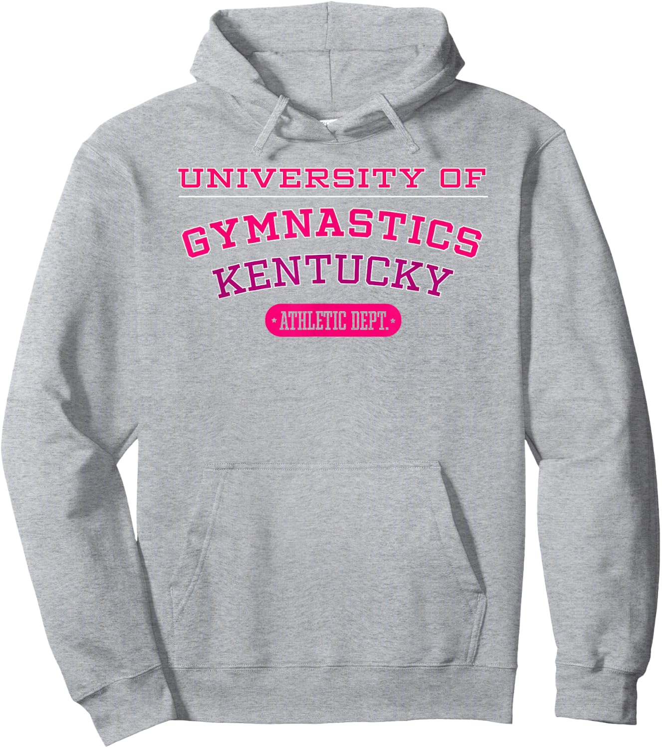 University of Gymnastics KENTUCKY Athletic Dept. Hoodie - Hoodie | Ash