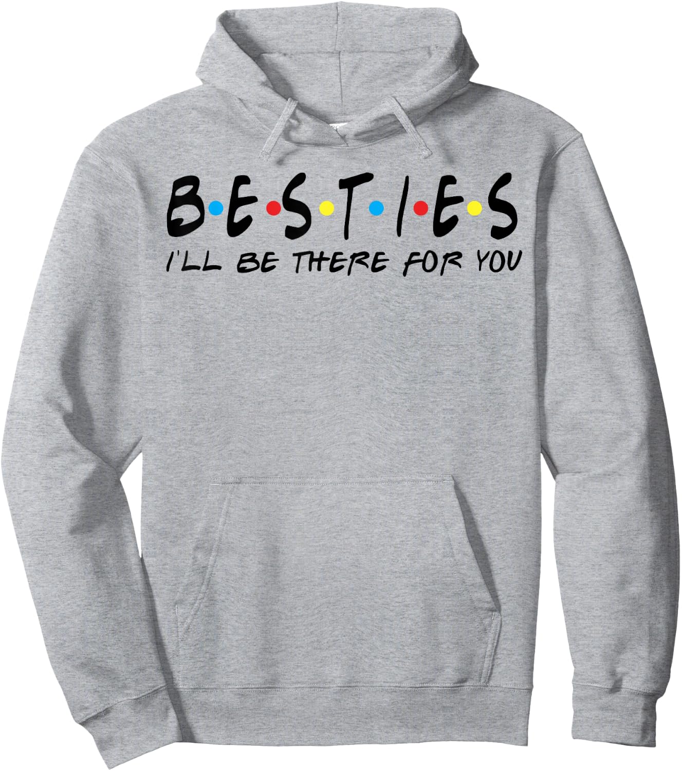 Besties Couple Teacher Shirt I'll Be There For You Hoodie - Hoodie | Ash