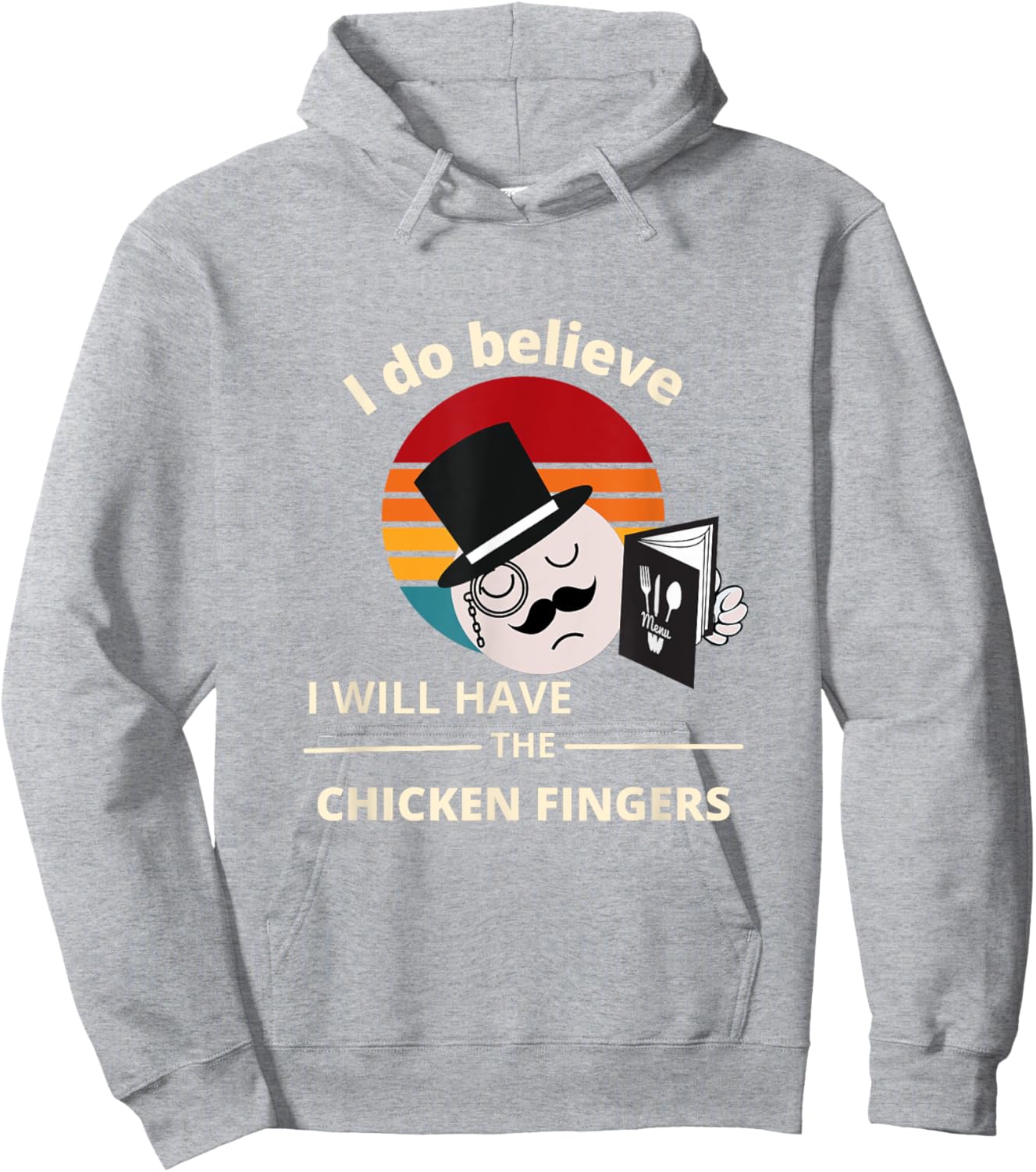 I do believe I will have the Chicken Fingers Hoodie - Hoodie | Ash
