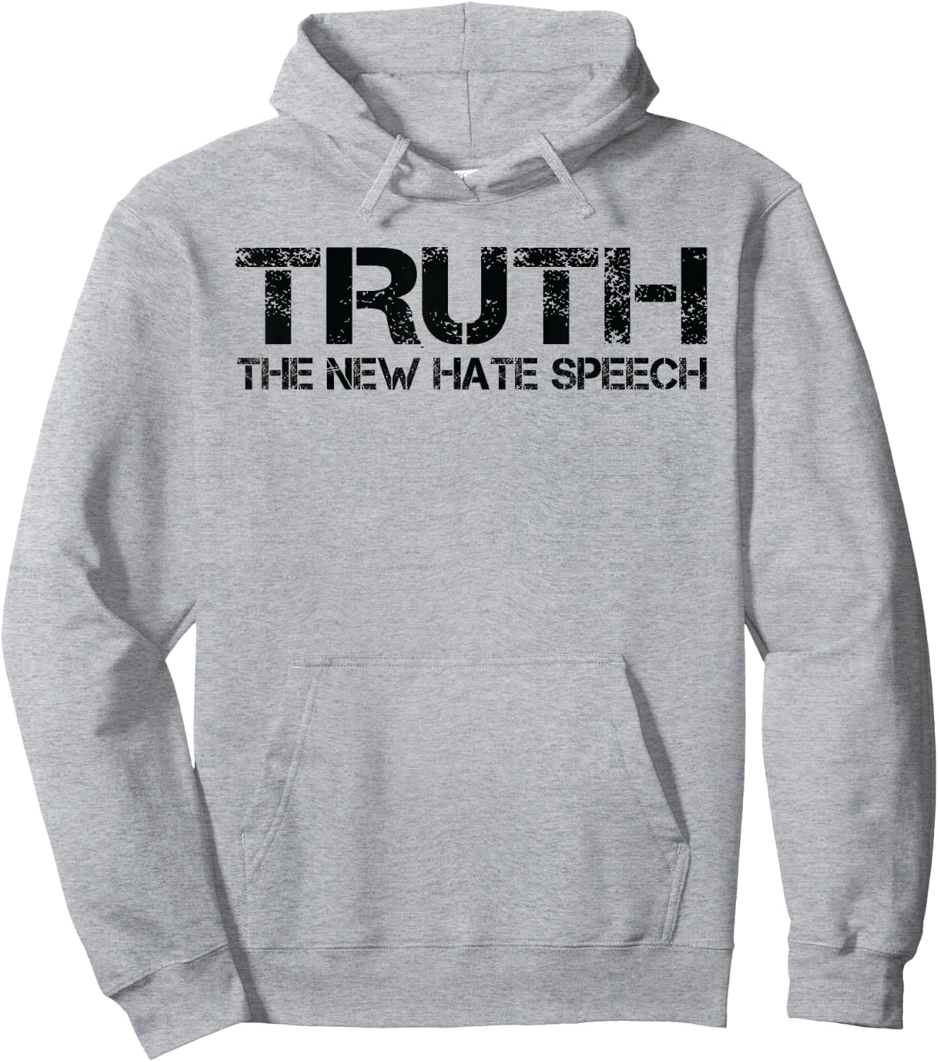 Truth Is The New Hate Speech - Anti Government Hoodie - Hoodie | Ash