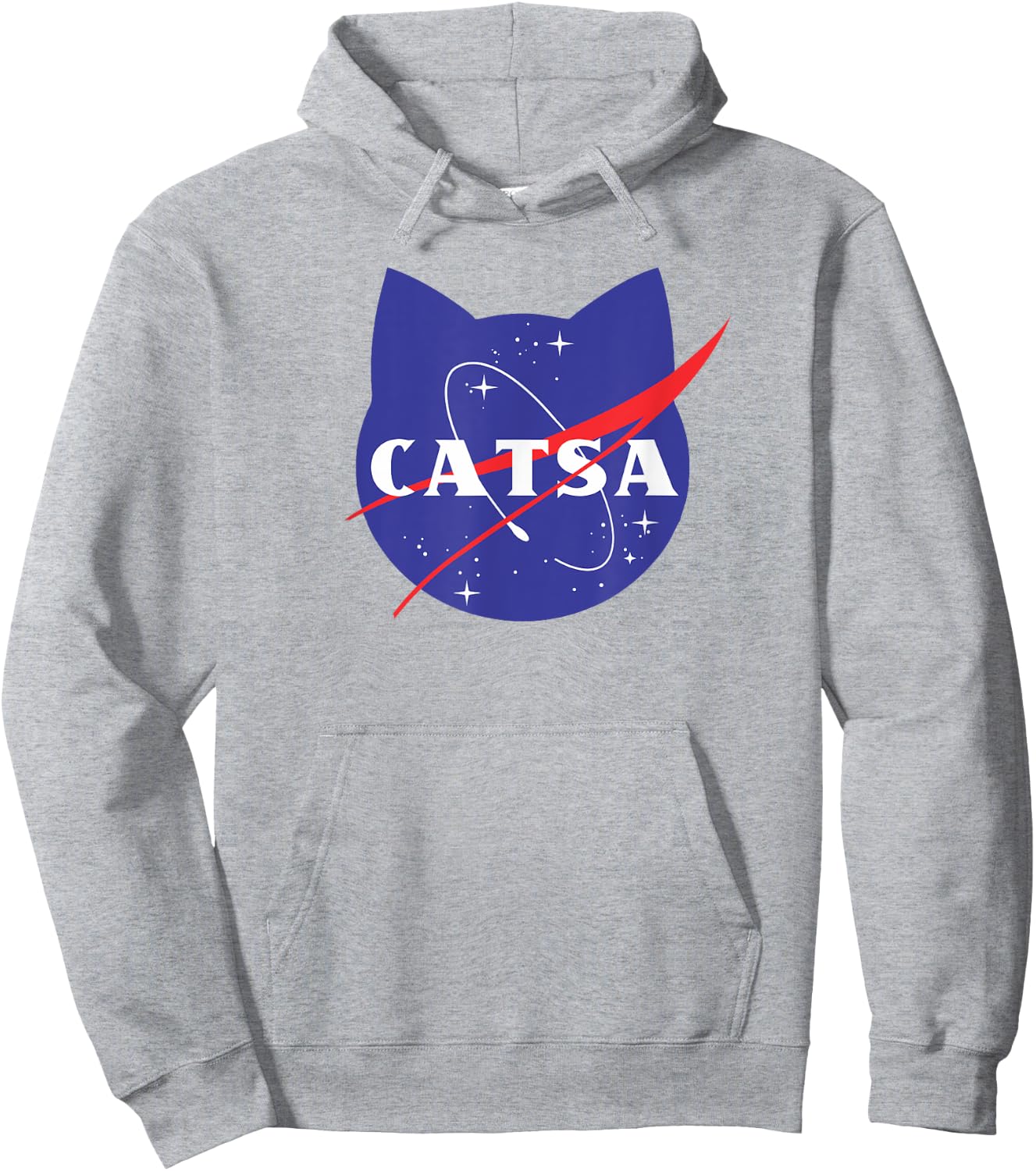 Cat Universe Space CATSA Space Cat Galaxy Hoodie - Hoodie | Ash