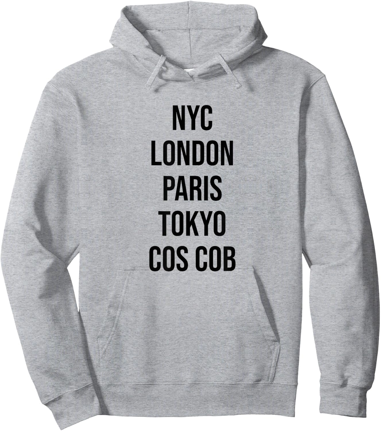 Cos Cob Connecticut Cos Cob CT Souvenir Hoodie - Hoodie | Ash