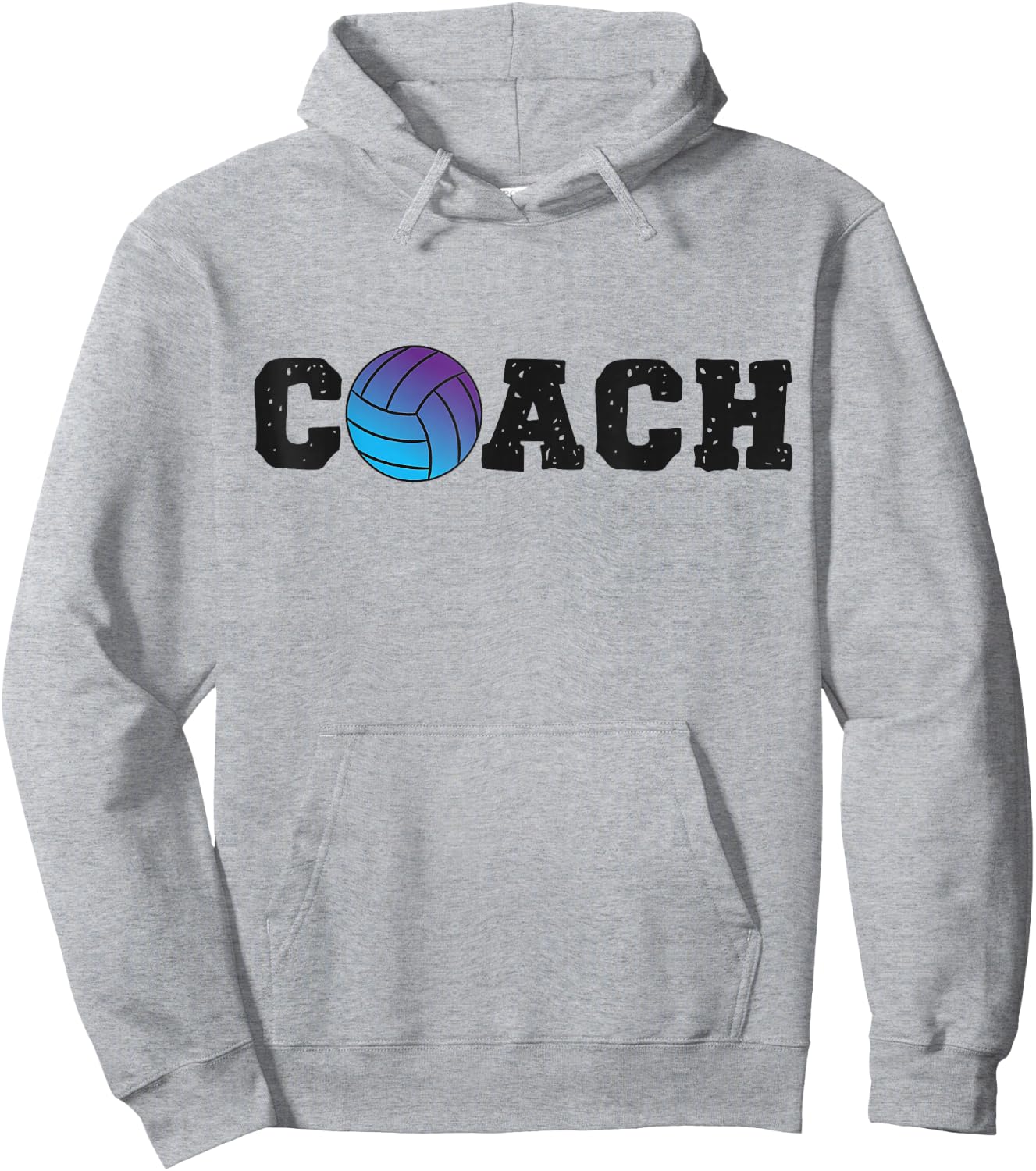 Volleyball Player Team Coach Coach Hoodie - Hoodie | Ash