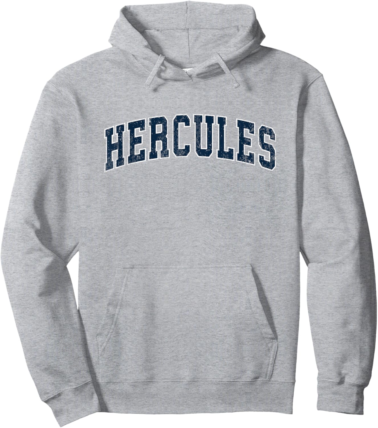 Hercules California CA Vintage Sports Design Navy Design Hoodie - Hoodie | Ash