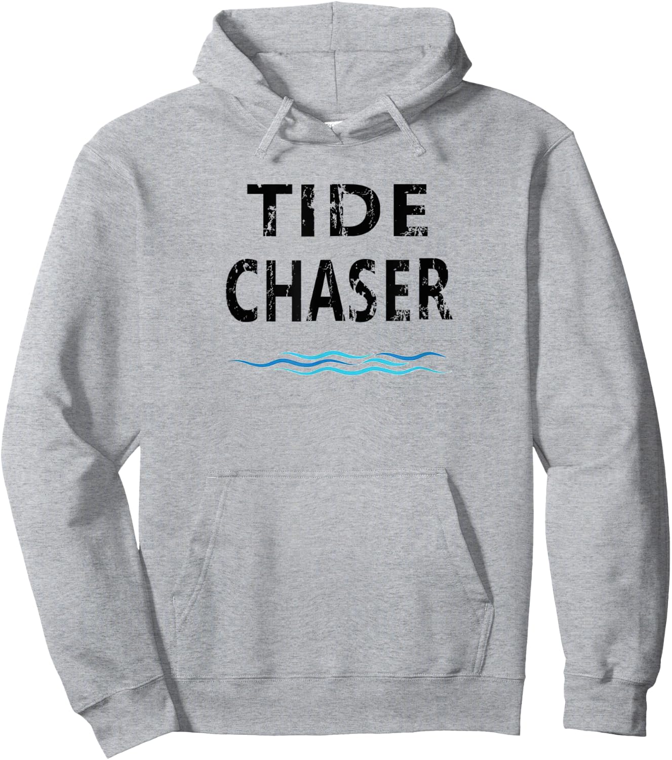 Tide Chaser - Low Tide High Tide Saltwater Fishing Hoodie - Hoodie | Ash