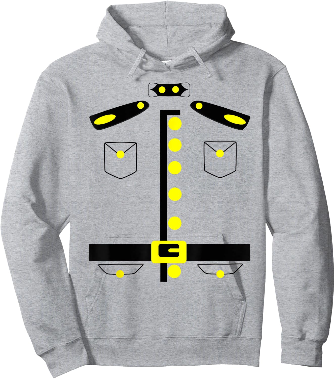 Royal Canadian Mountie Costume Canada Mounted Police Hoodie - Hoodie | Ash