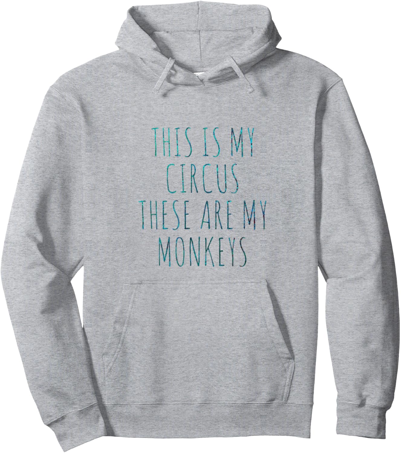 This Is My Circus These Are My Monkeys Hoodie - Hoodie | Ash