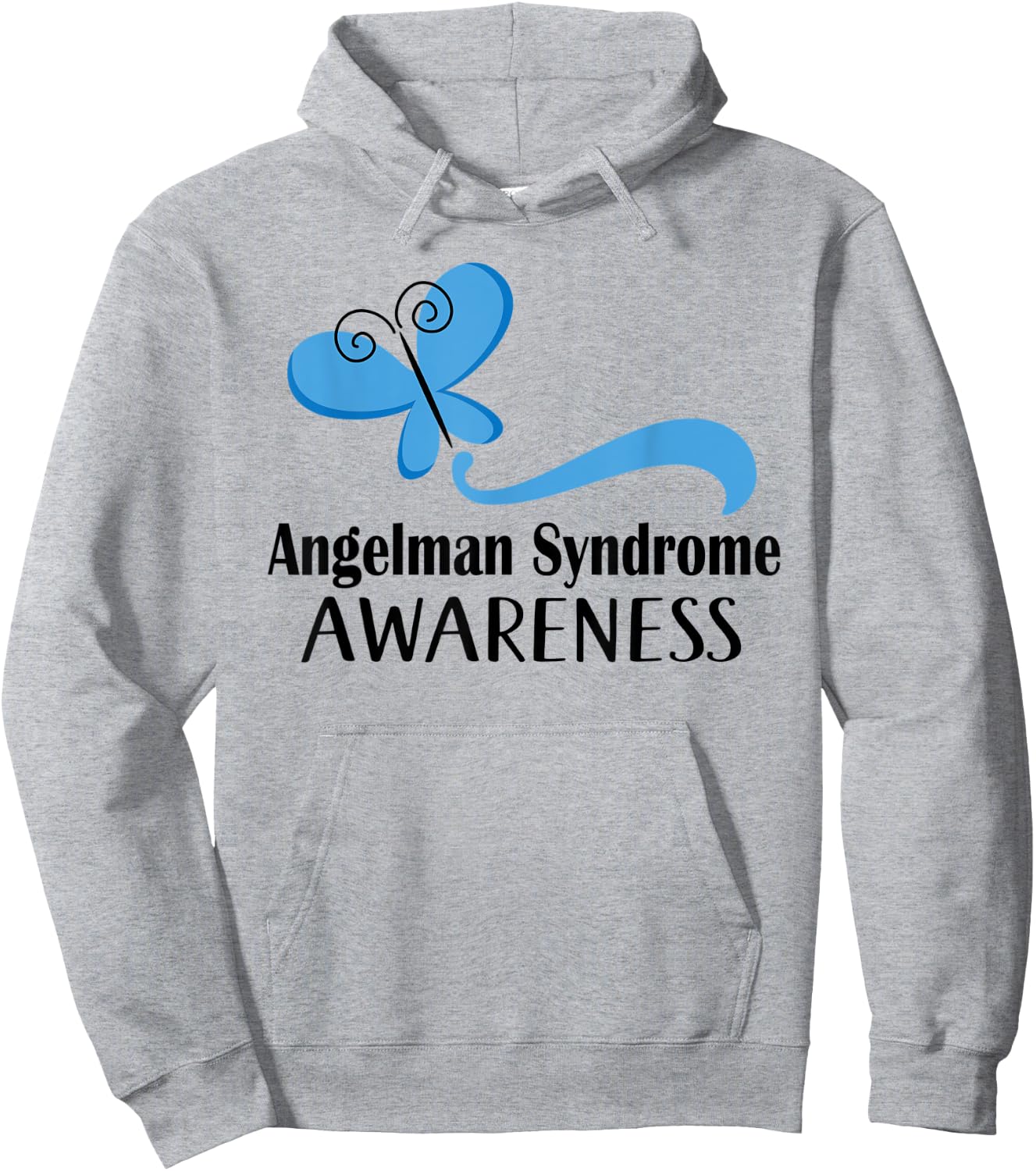 Angelman Syndrome Awareness Month Walk Hoodie - Hoodie | Ash