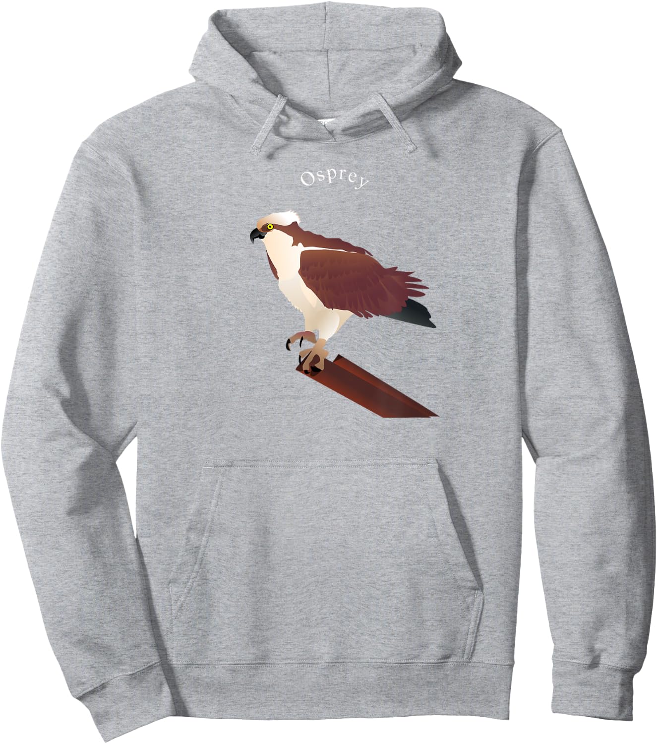 Osprey Hawk Bird Lover Hoodie - Hoodie | Ash