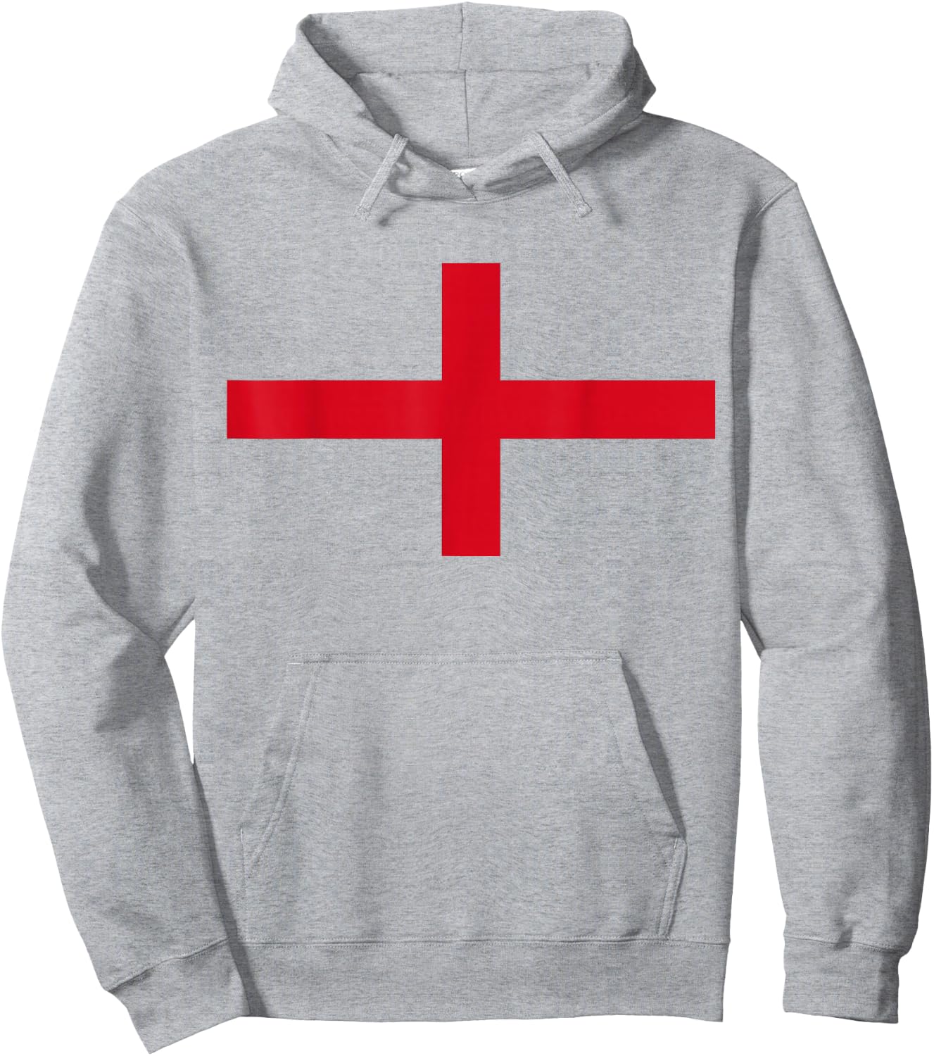 England Flag British Uk English Saint George Cross Flags Hoodie - Hoodie | Ash