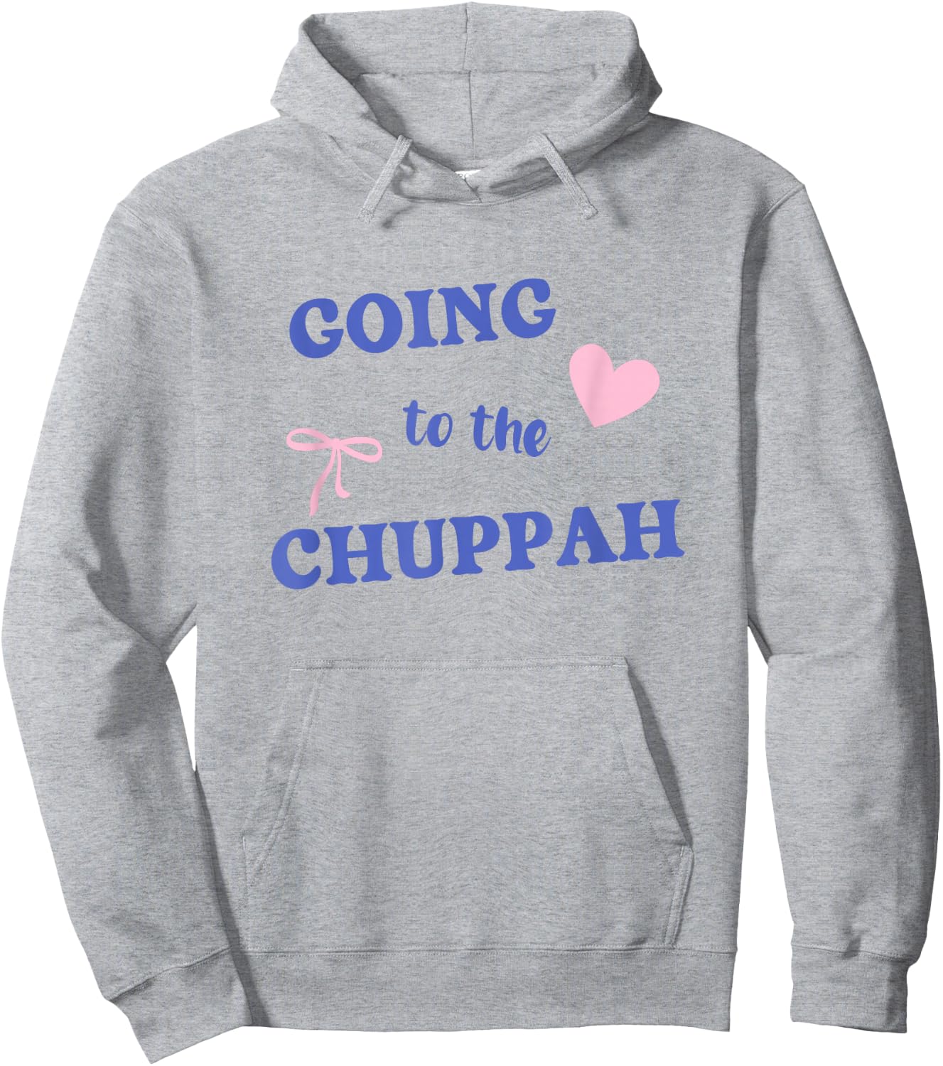 Going to the Chuppah Jewish Wedding Celebration Bride Hoodie - Hoodie | Ash