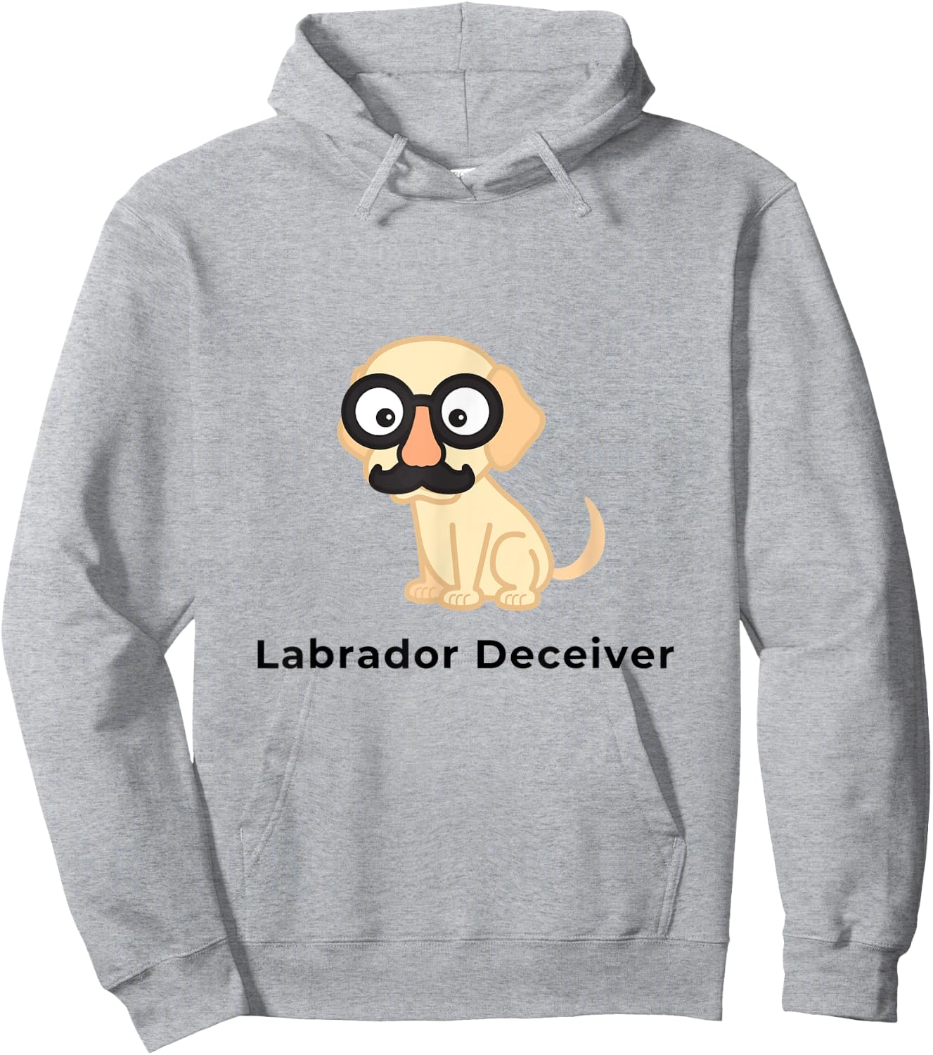 Labrador Deceiver Funny Dog Men Women Kids Hoodie - Hoodie | Ash