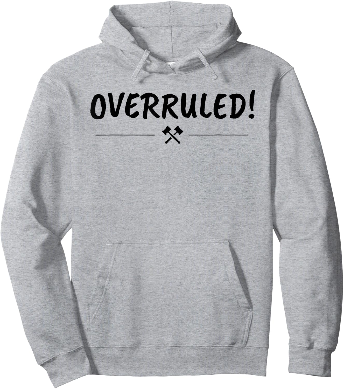 Law School Graduation Gift - Overruled Hoodie - Hoodie | Ash