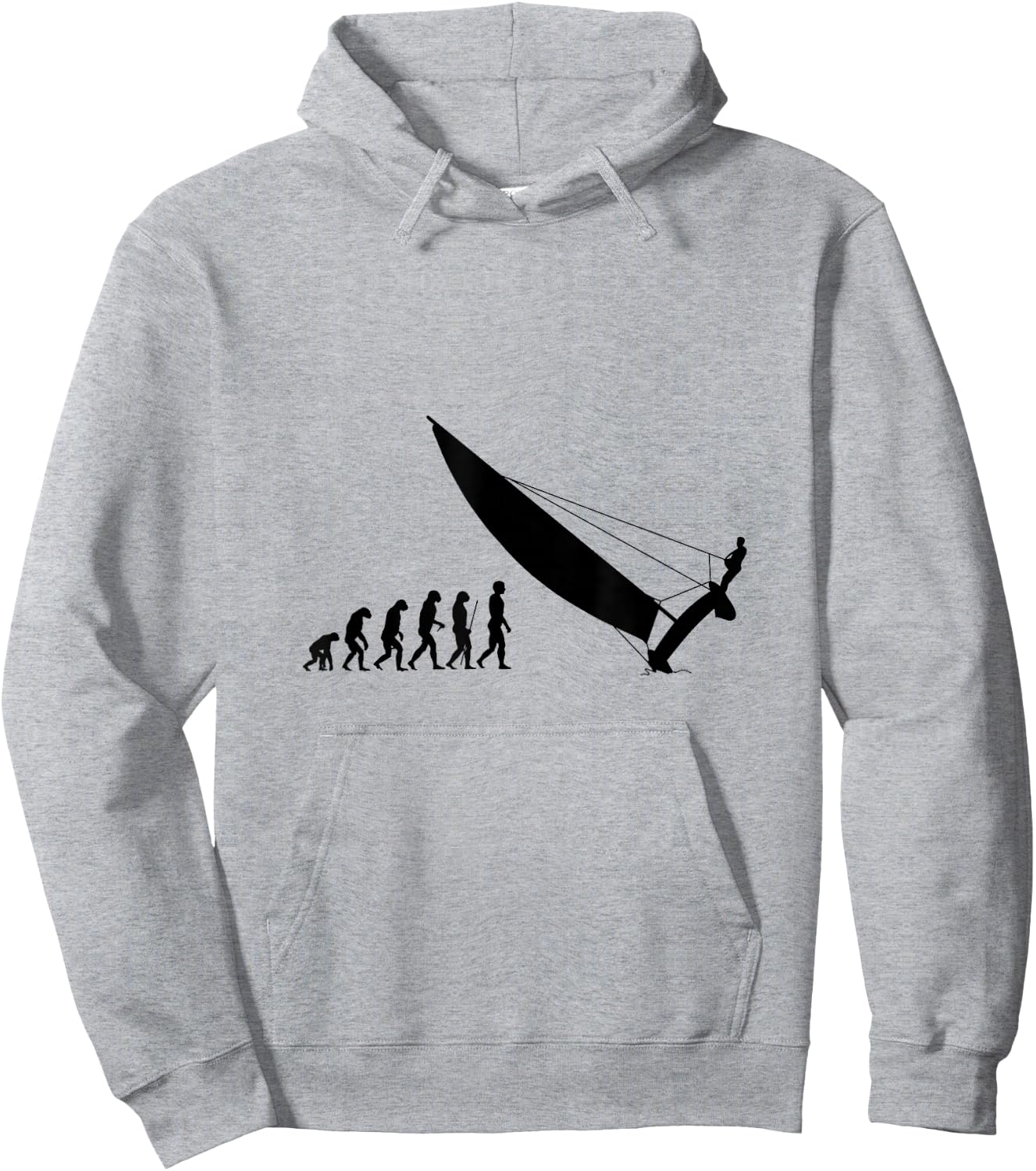Catamaran evolution Hoodie - Hoodie | Ash