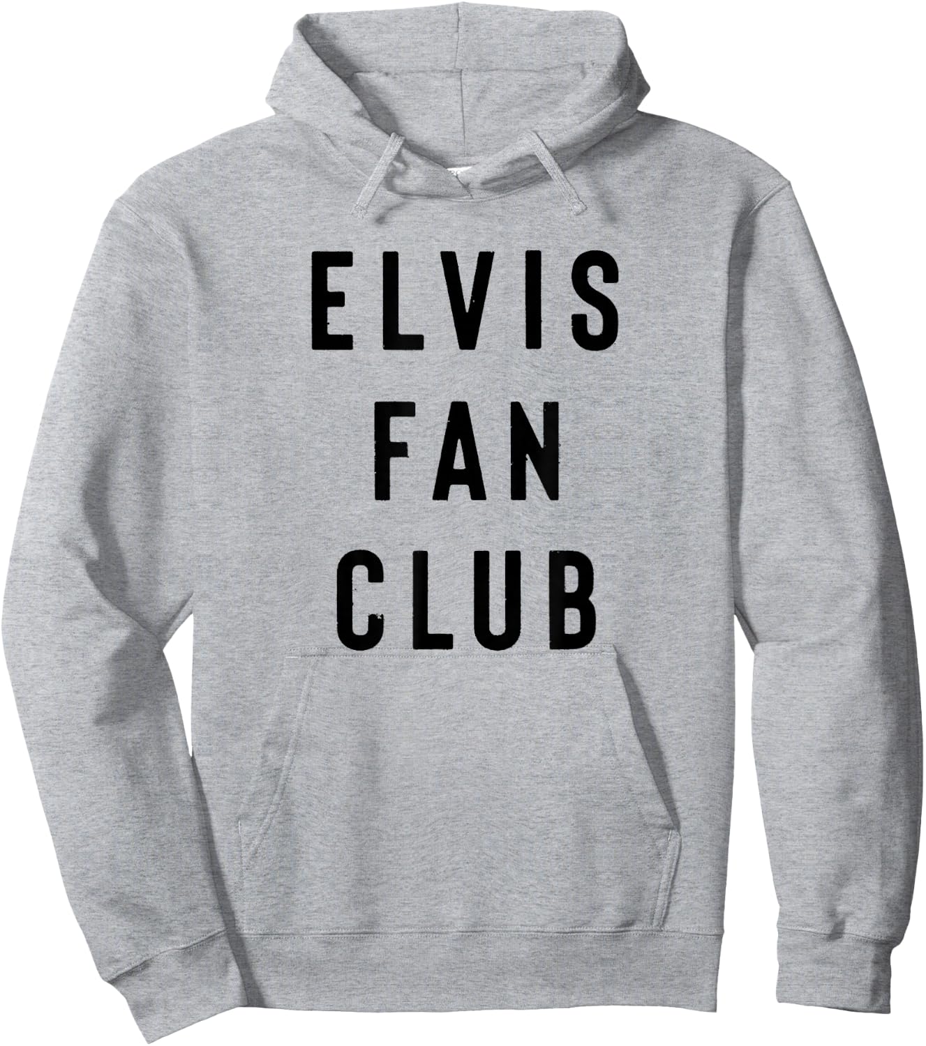 Elvis Fan Club Official Hoodie - Hoodie | Ash