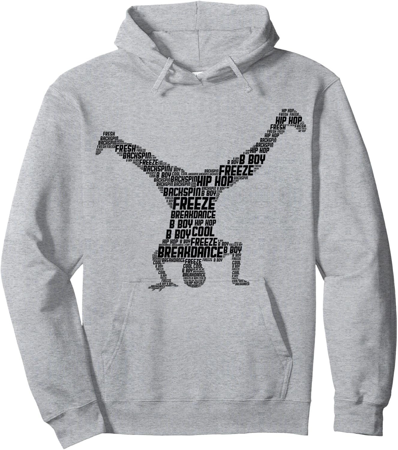 Breakdance Breakdancer Breakdancing Kids Boys & Men Hoodie - Hoodie | Ash